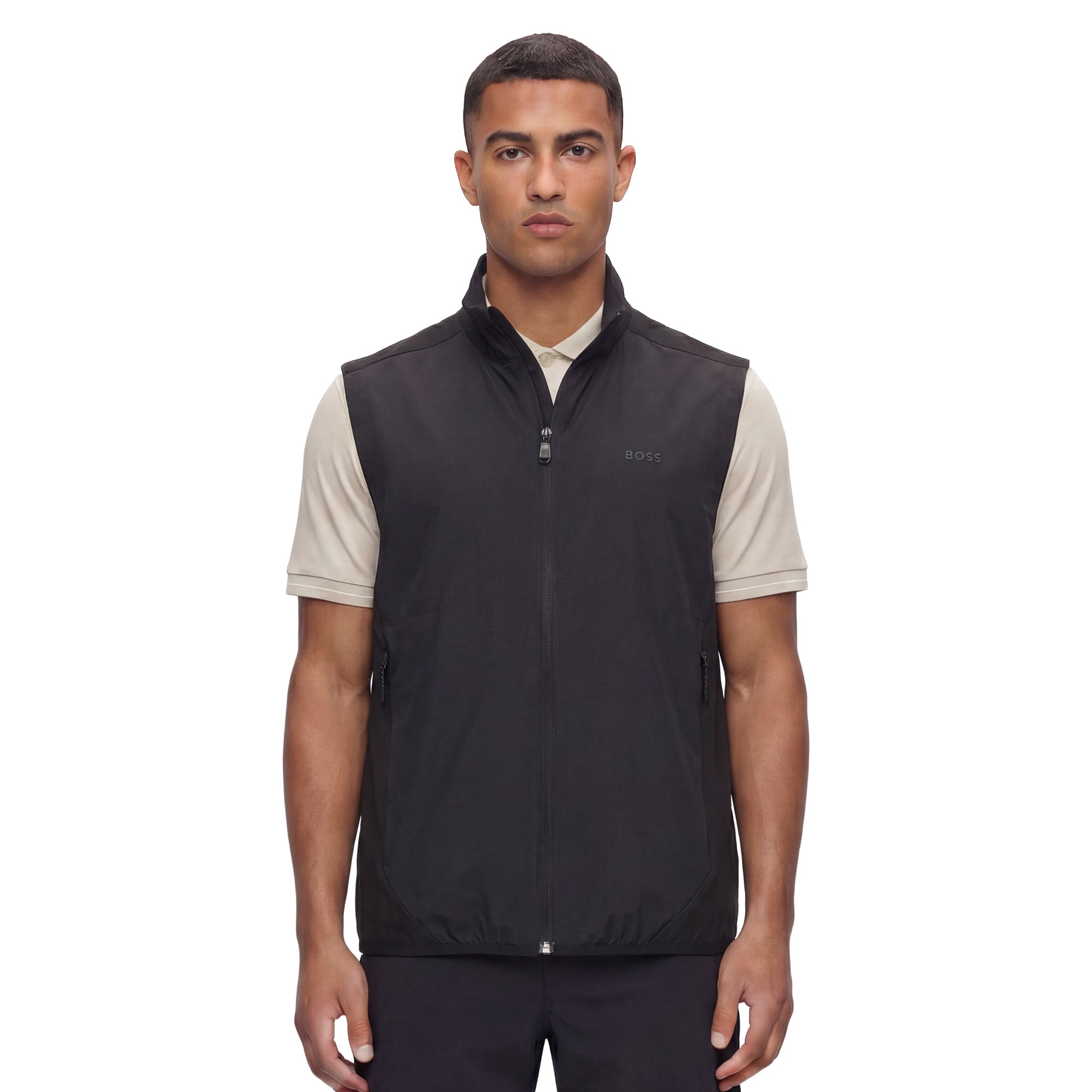 BOSS OW_GOC Birdie Golf Vest SU26 - Black 001 - 50554187-001