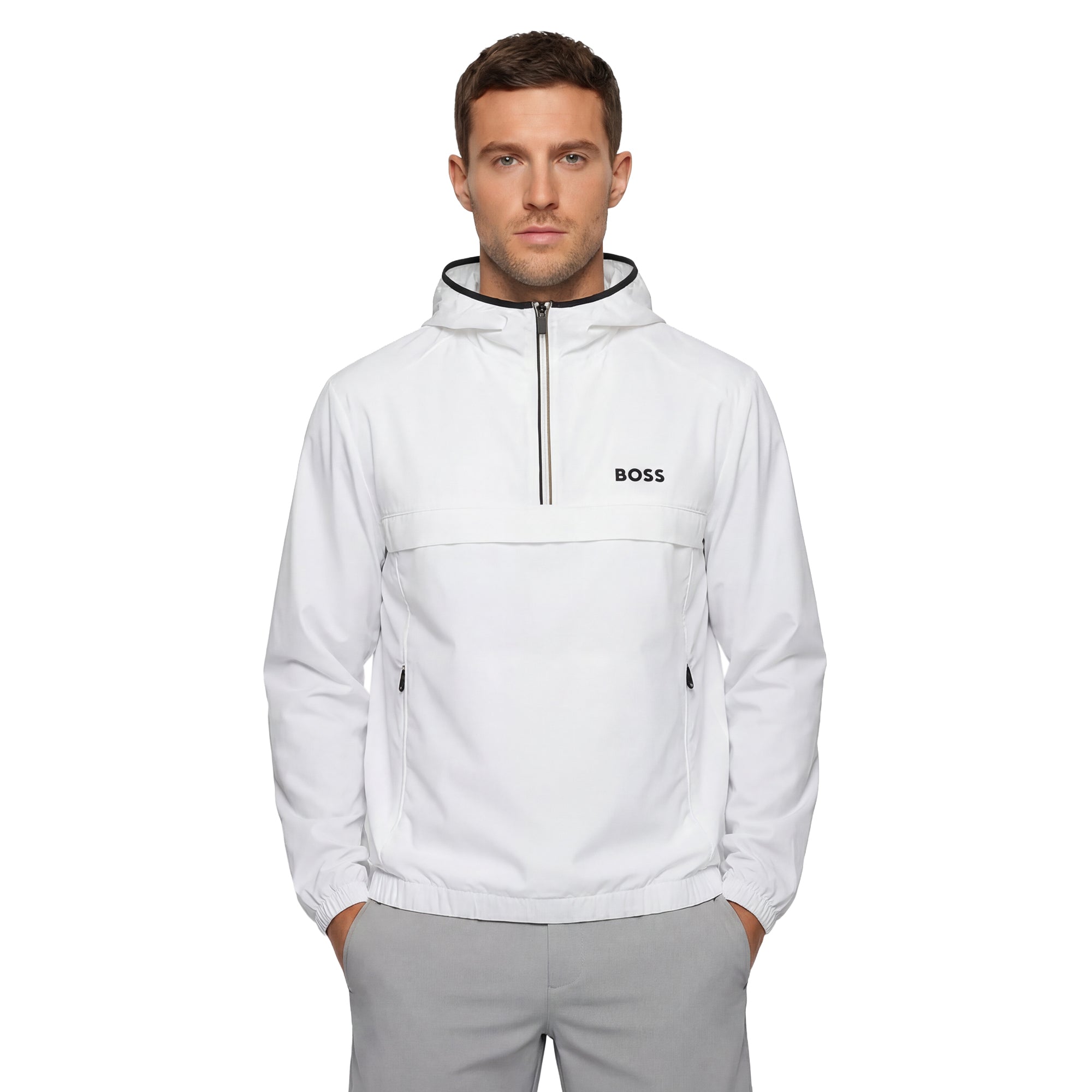 BOSS OW_TOC Serve Jacket - White 100 - 50554188-100 - Function18