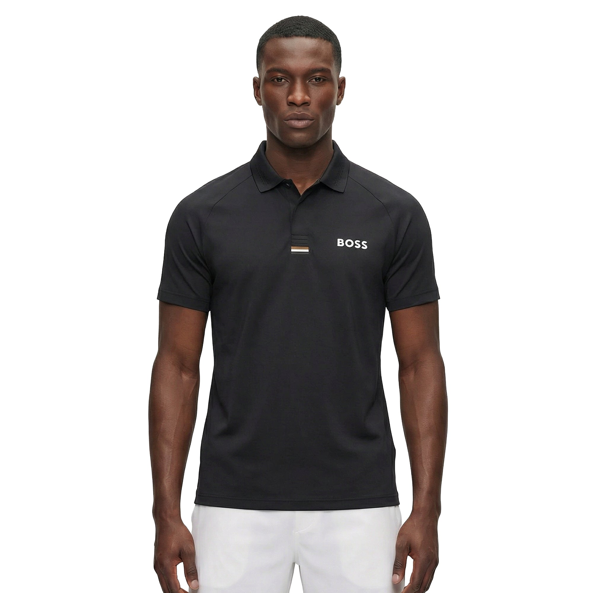 BOSS PL_GOC Paddytech Shirt SP26 - Black 001 - 50559208-001