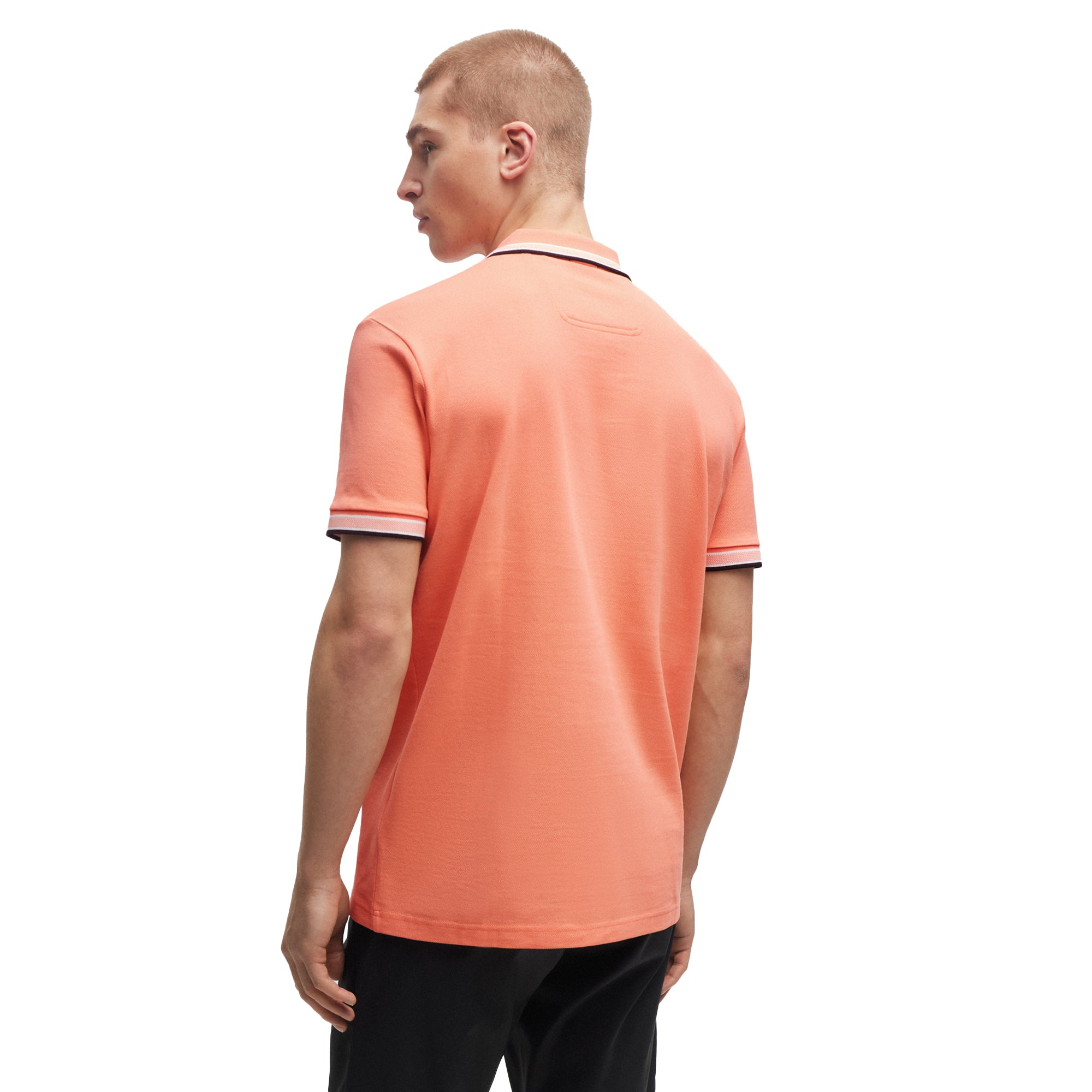 BOSS Paddy Polo Shirt 50469055 Fusion Coral 649 Function18