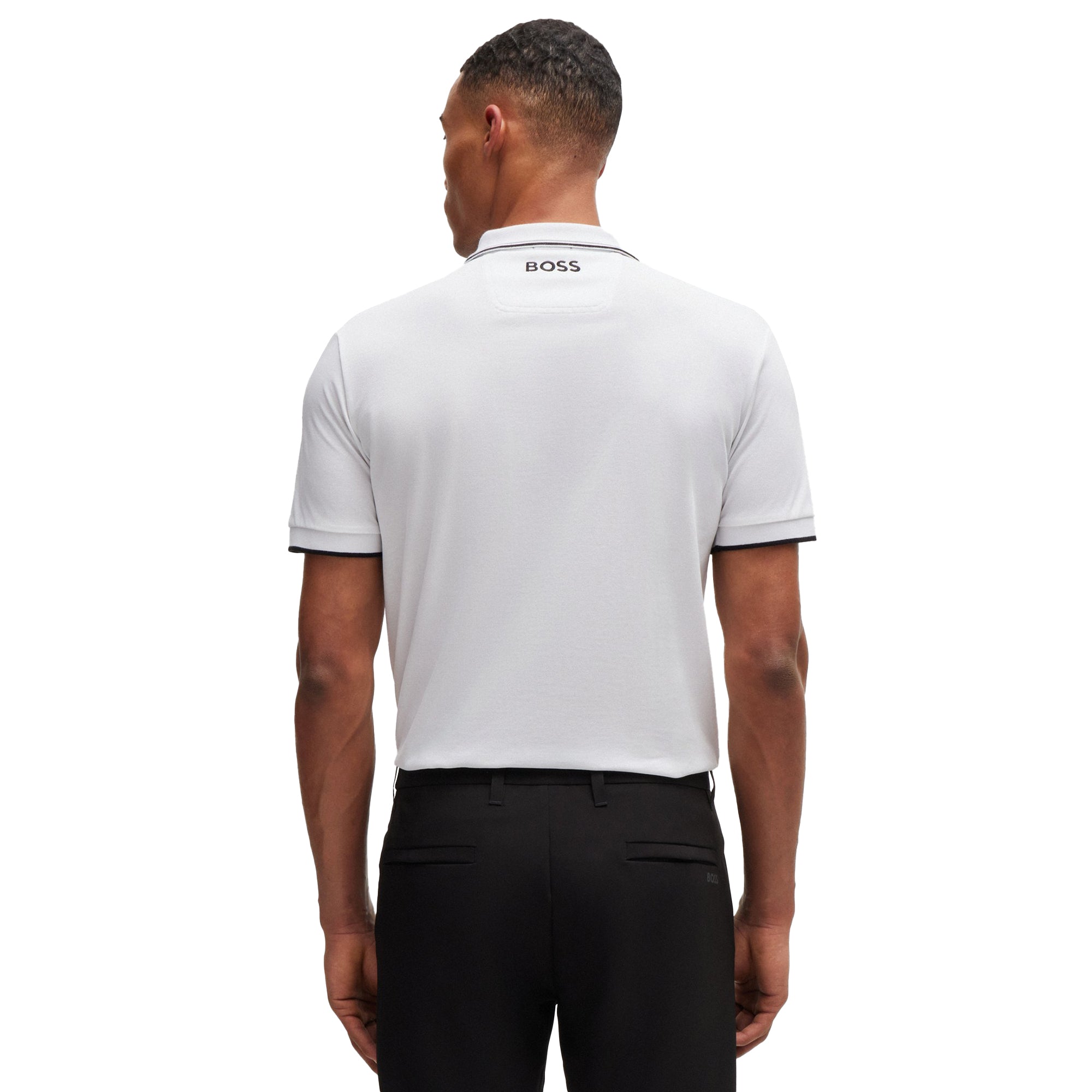 BOSS Paddy Pro Polo Shirt White 100 50469102-100 Function18