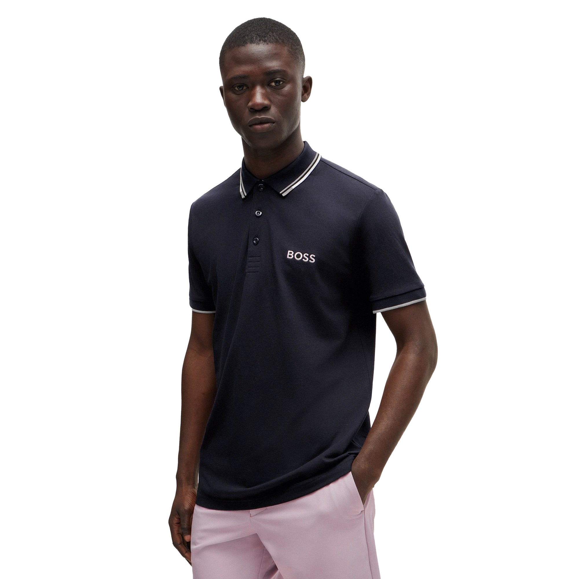 BOSS Paddy Pro Polo Shirt FA25 - Dark Blue 401 - 50469102-401