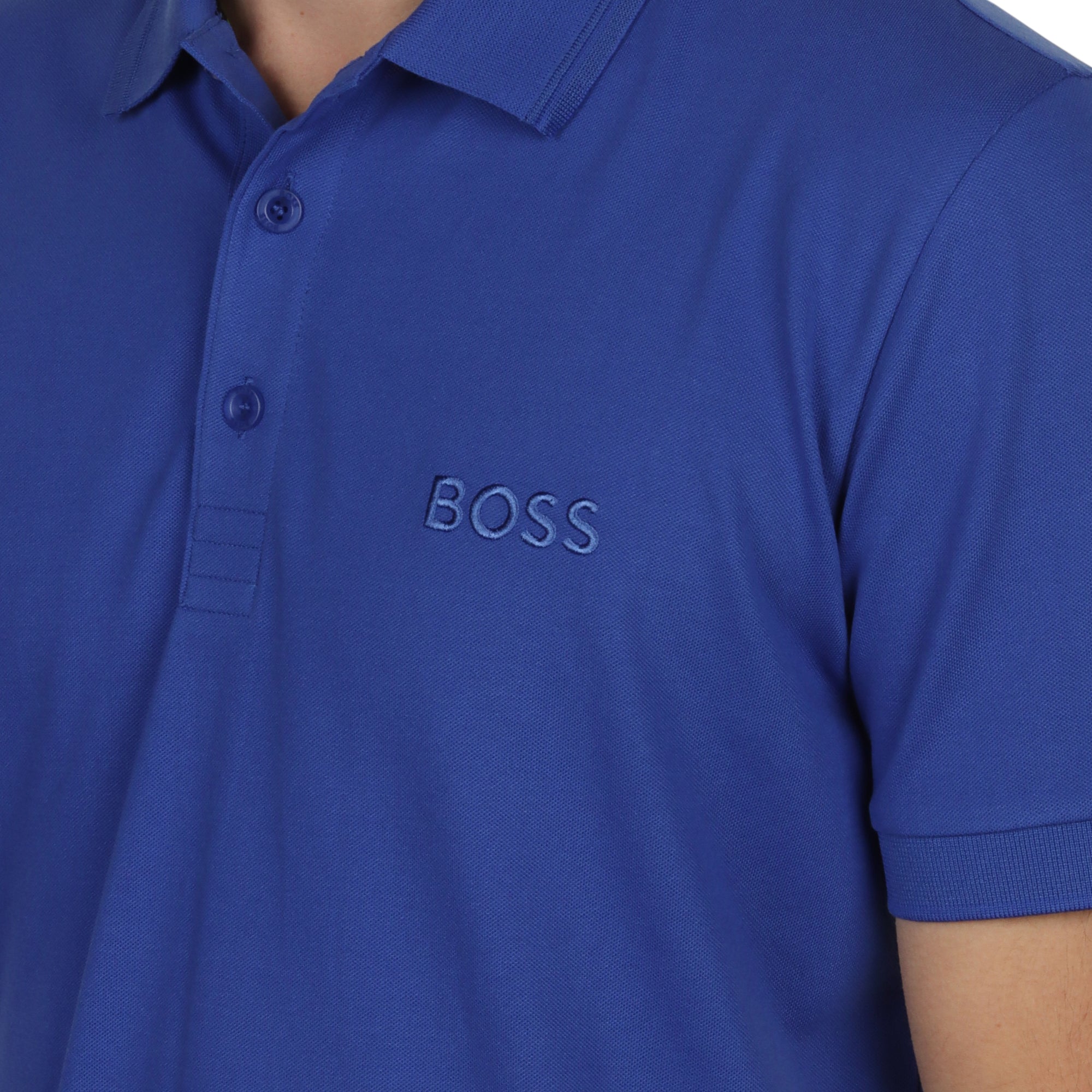 Hugo BOSS Paddy Pro ネイビー ポロシャツ BOSS Green Men's Paddy Polo Shirt, Navy, S at Amazon Men's