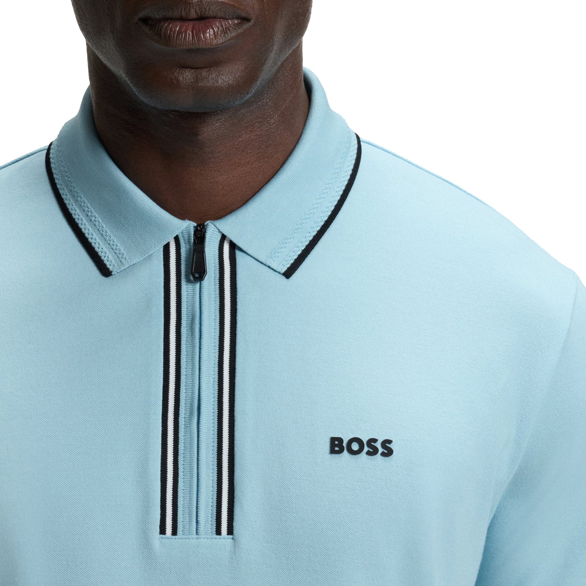 Shirt Hugo Boss Agua BOSS Phillix GOC Polo Shirt FA25 Pastel Blue