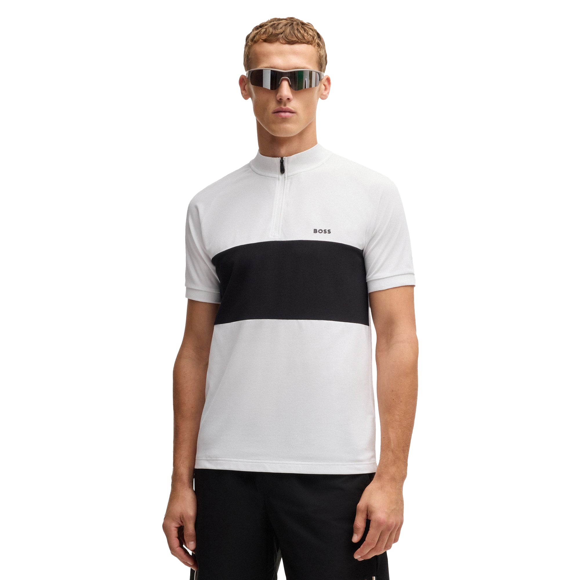 BOSS Pollan ASP Polo Shirt SU25 - White 100 - 50538102-100