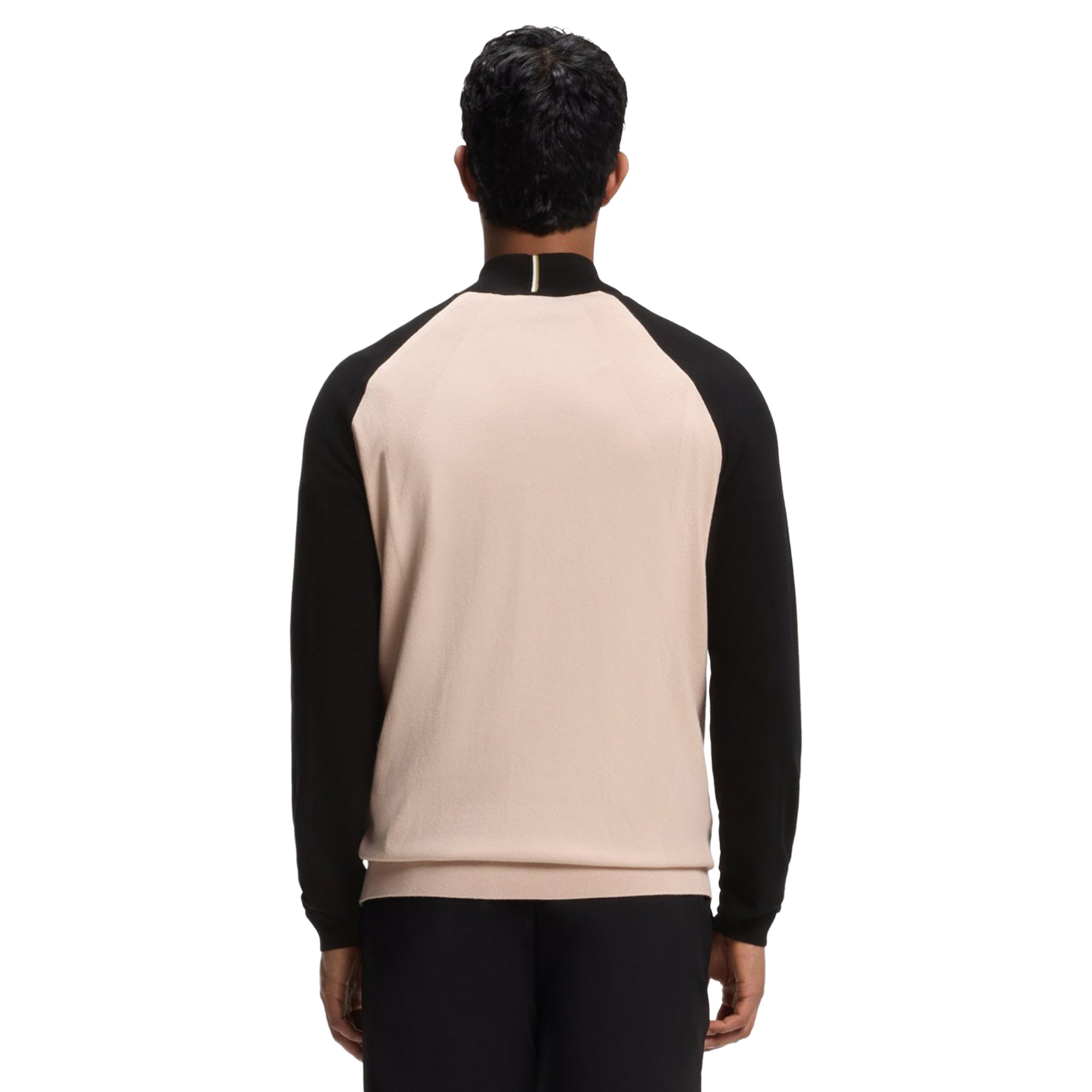 BOSS Swing 1/4 Zip Sweater - Cantaloupe 835 - 50563379-835