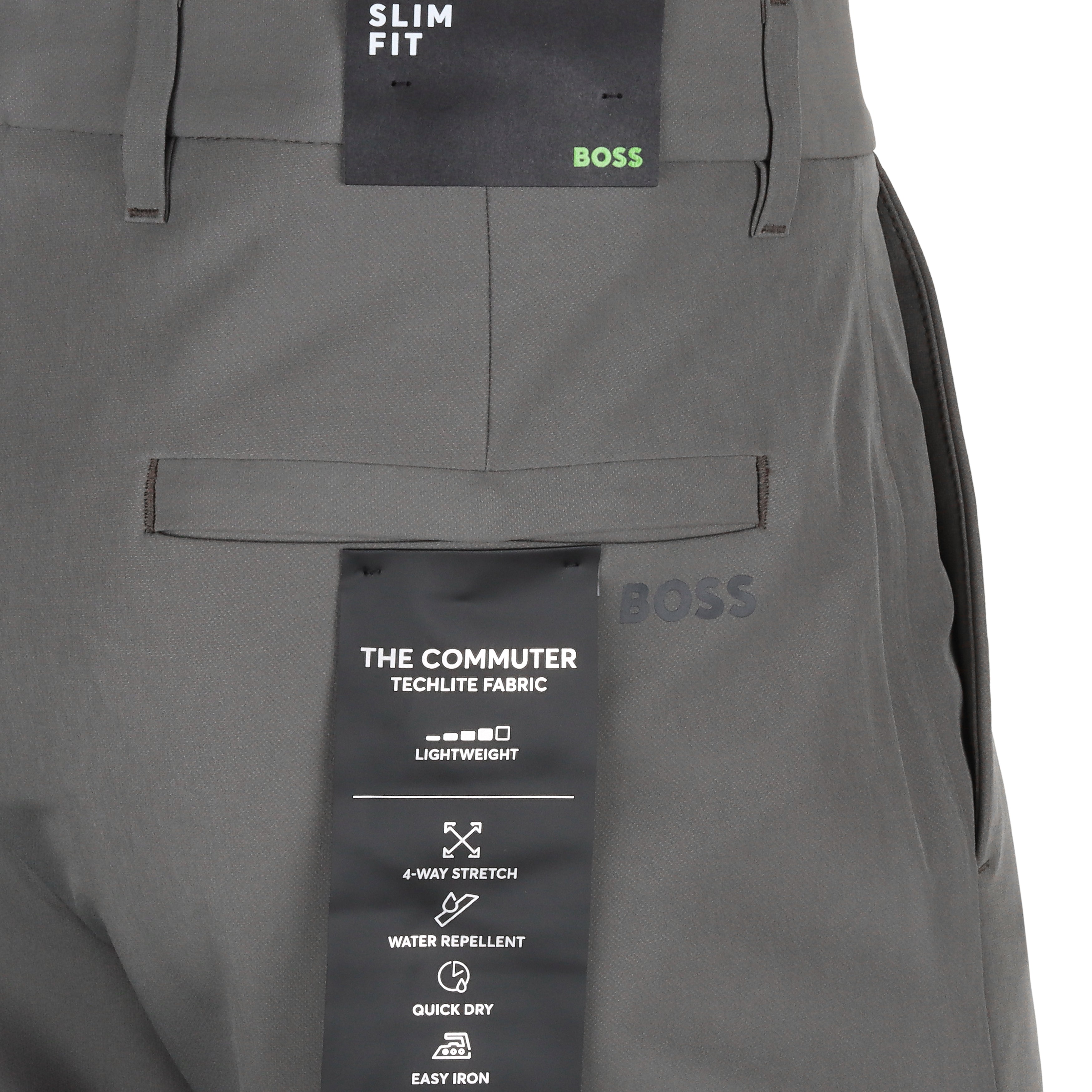 BOSS T_Commuter-Slim Golf Trousers - Charcoal 056 - 50495497 BOSS T_Commuter-Slim Golf Trousers - Charcoal 056 - 50495497