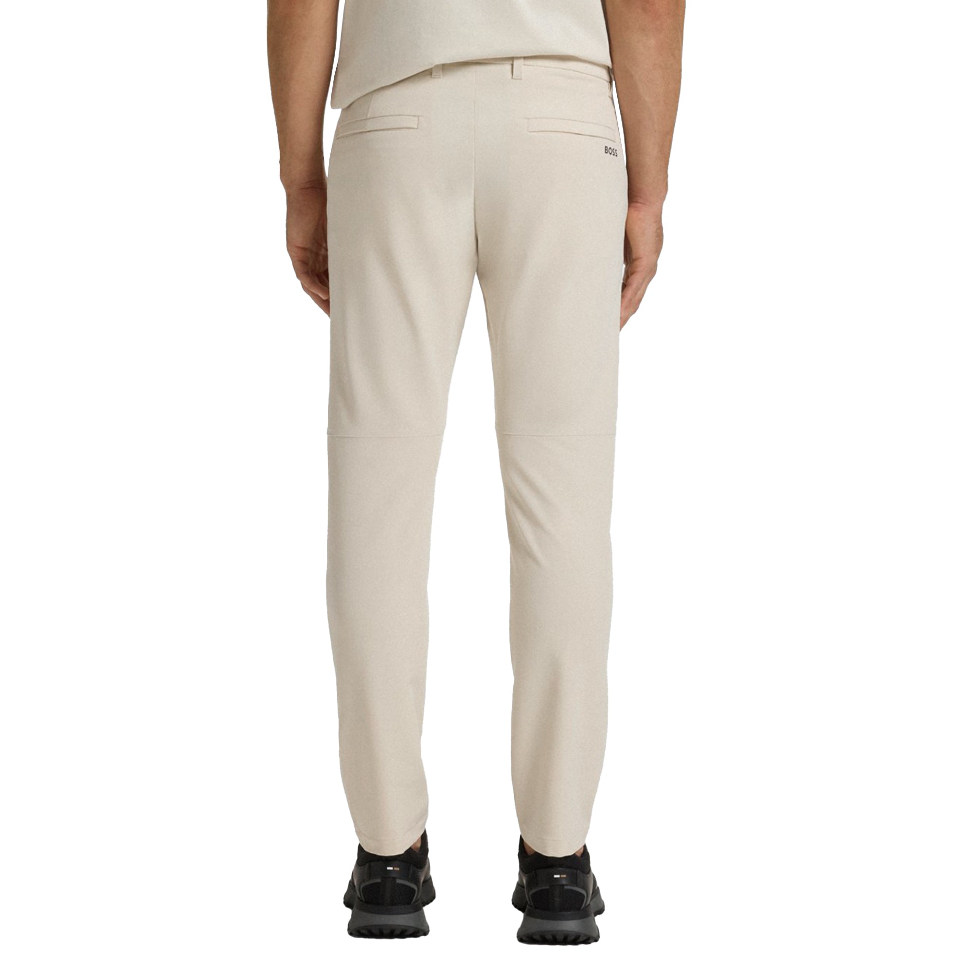 BOSS T_Commuter-Slim Golf Trousers FA25 - Light Beige 271 