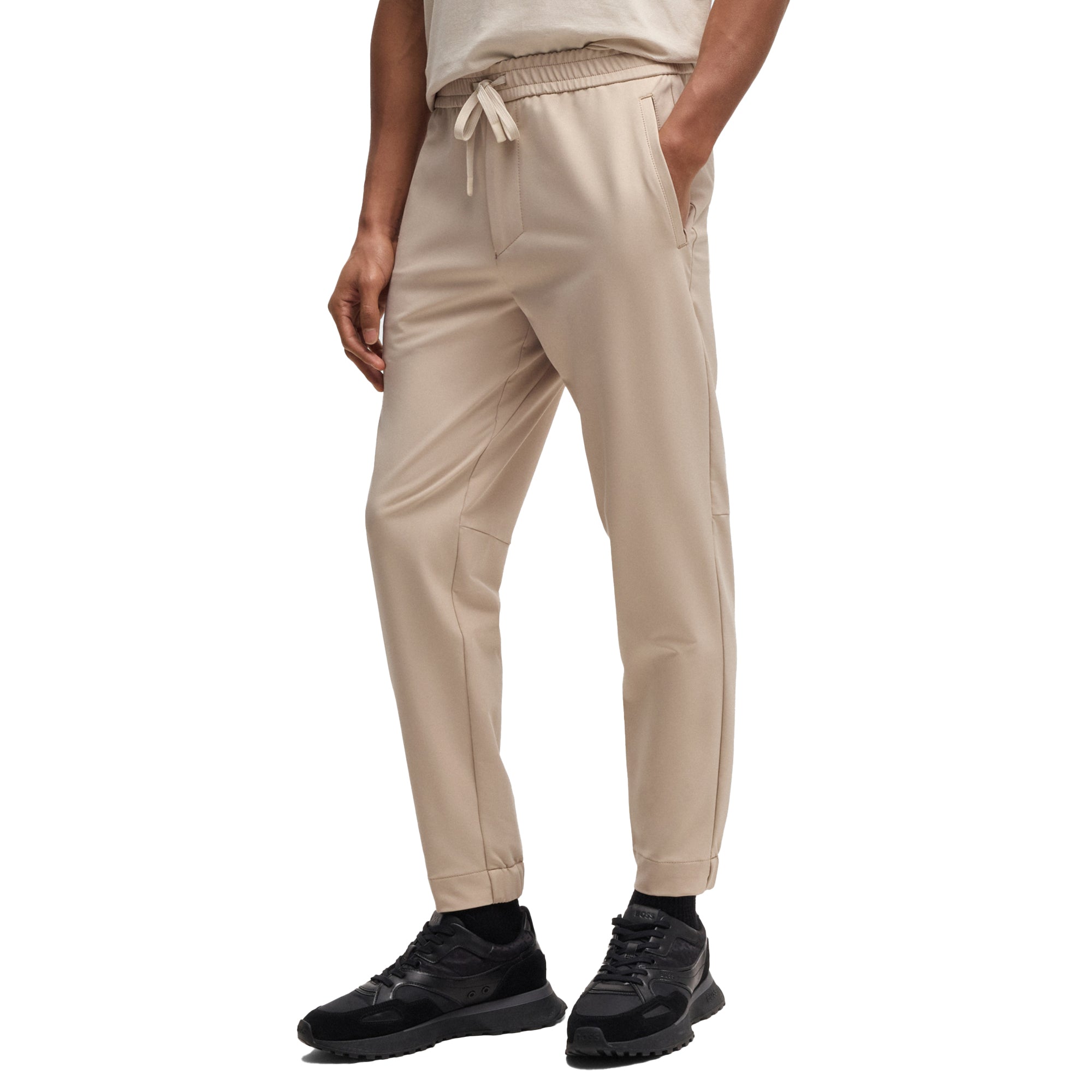 BOSS T_Flex Golf Trousers SP25 - Beige 269 - 50534313-269