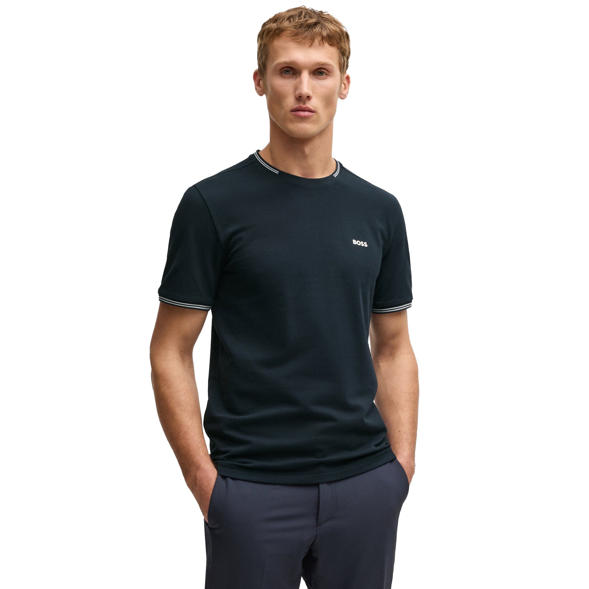 BOSS Taul Tee Shirt Fa25 - Dark Blue 402 - 50521245-402