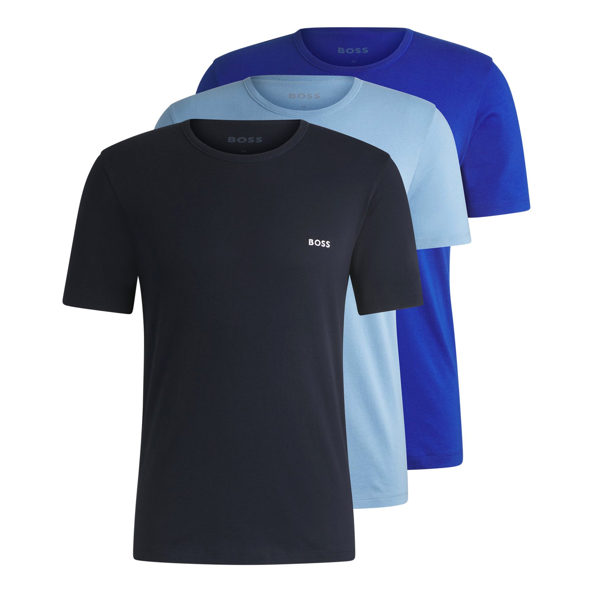 BOSS Tee Shirt RN 3-Pack Multi 989 50532468-966 Function18