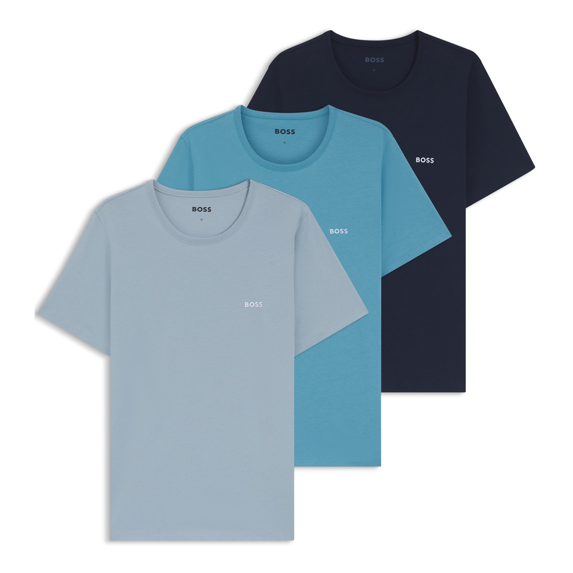 BOSS Tee Shirt RN 3-Pack Multi 981 50532470-981 Function18