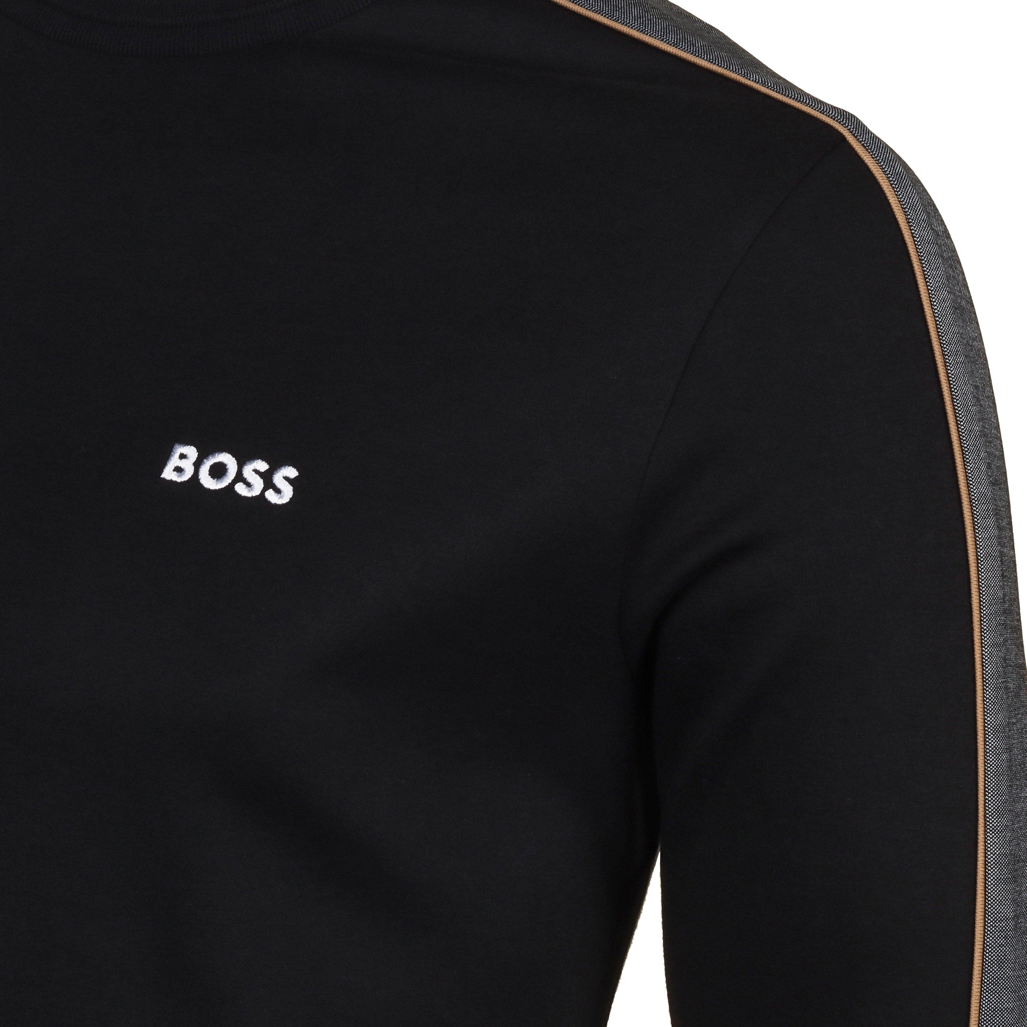 Black and gold boss tracksuit hot sale
