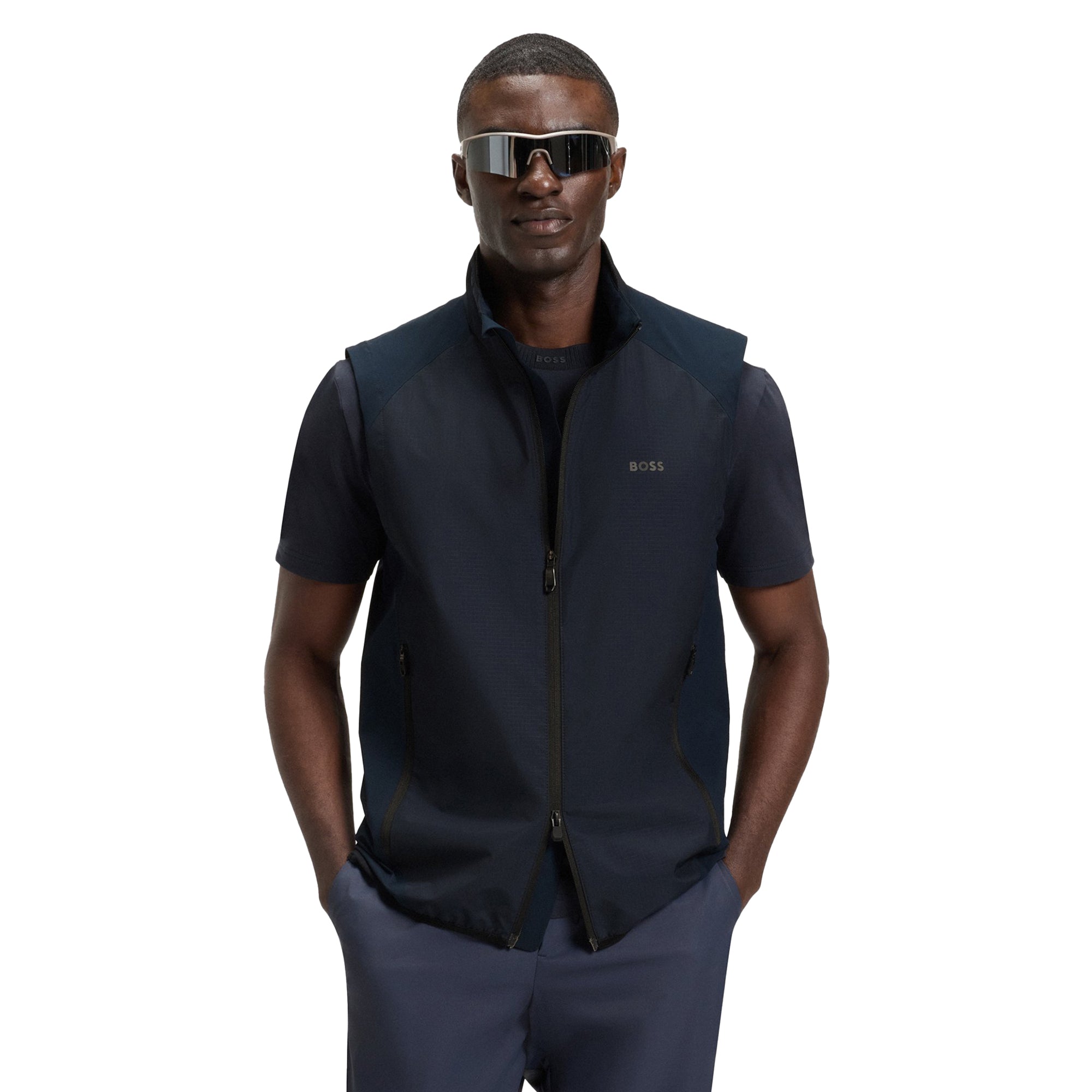 BOSS V-Putt Vest SU25 - Dark Blue 402 - 50533761-402 - Function18