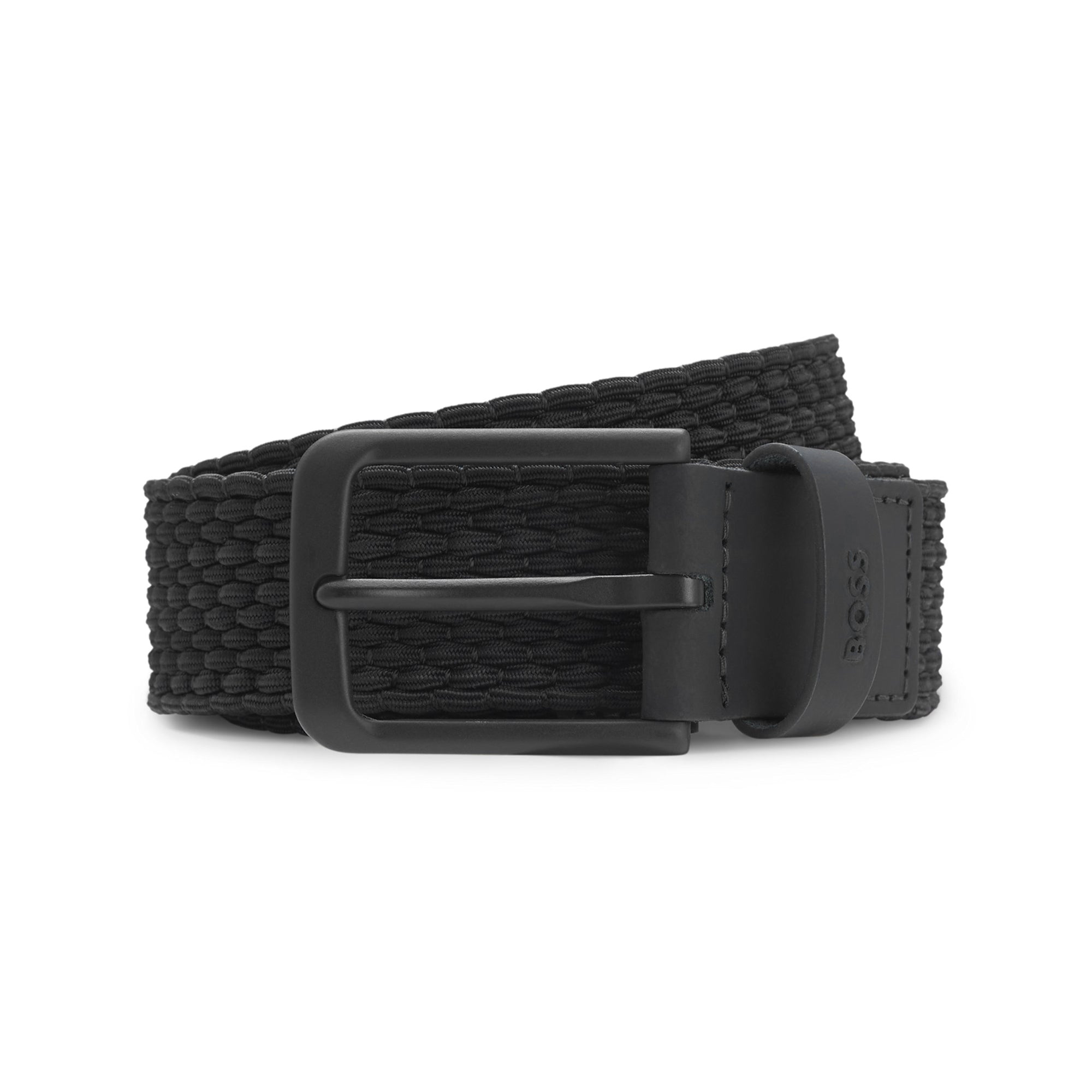 BOSS Vern-WnE Golf Belt SP26 - Black 001 - 50558757-001 - Function18