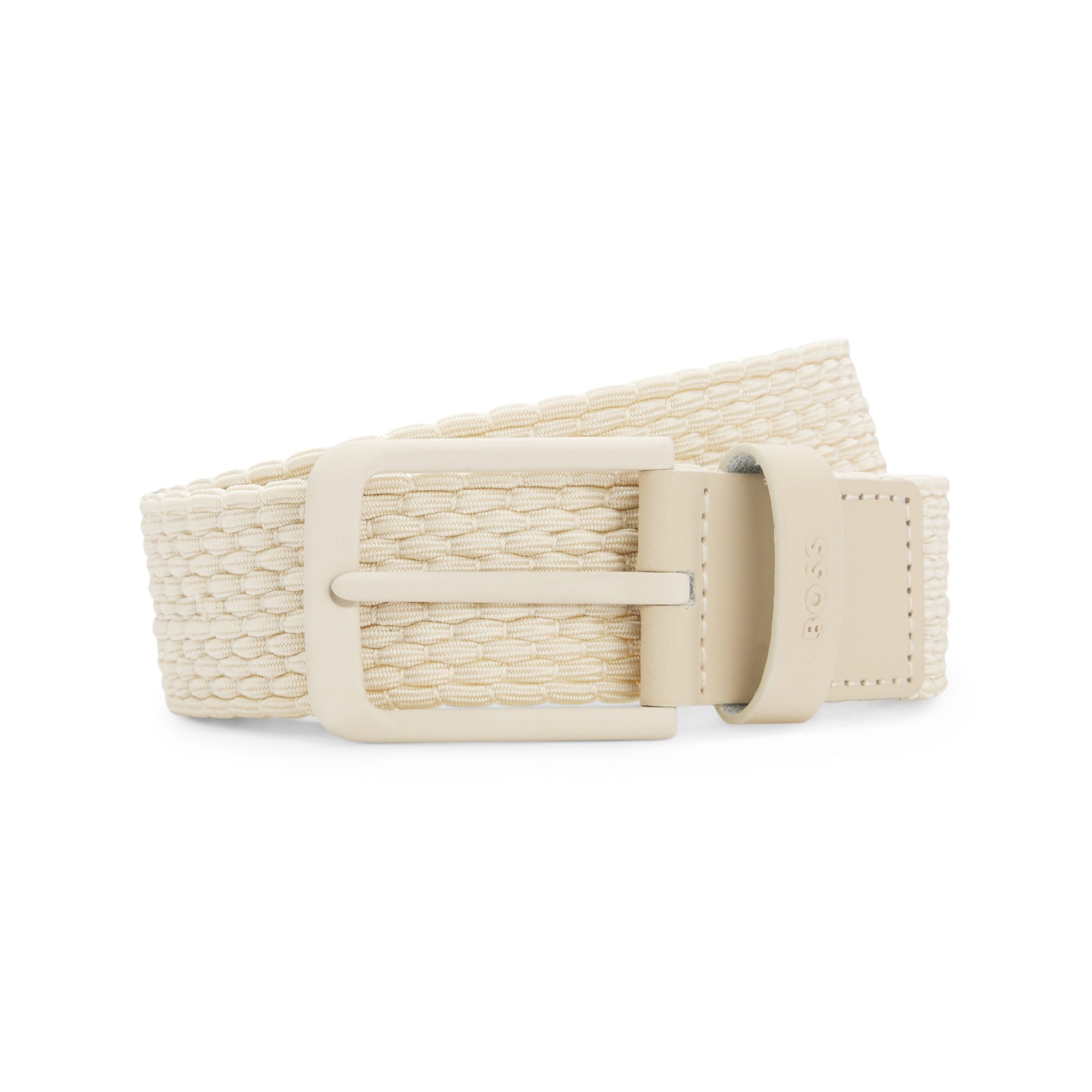 BOSS Vern-WnE Golf Belt SP26 - Light Beige 280 - 50558757-280