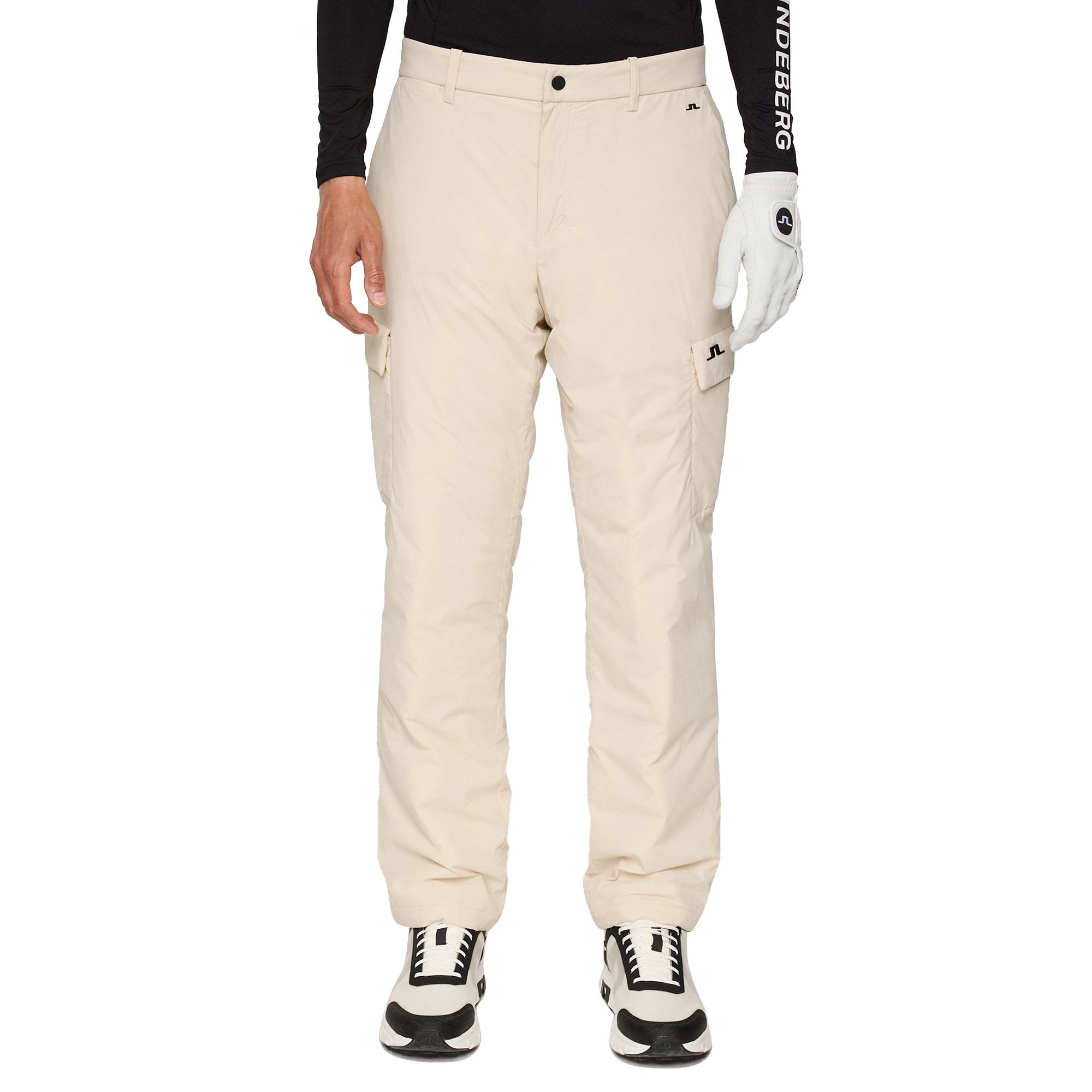 J.Lindeberg Golf Aksel Padded Cargo Trousers FW25 - Moonbeam