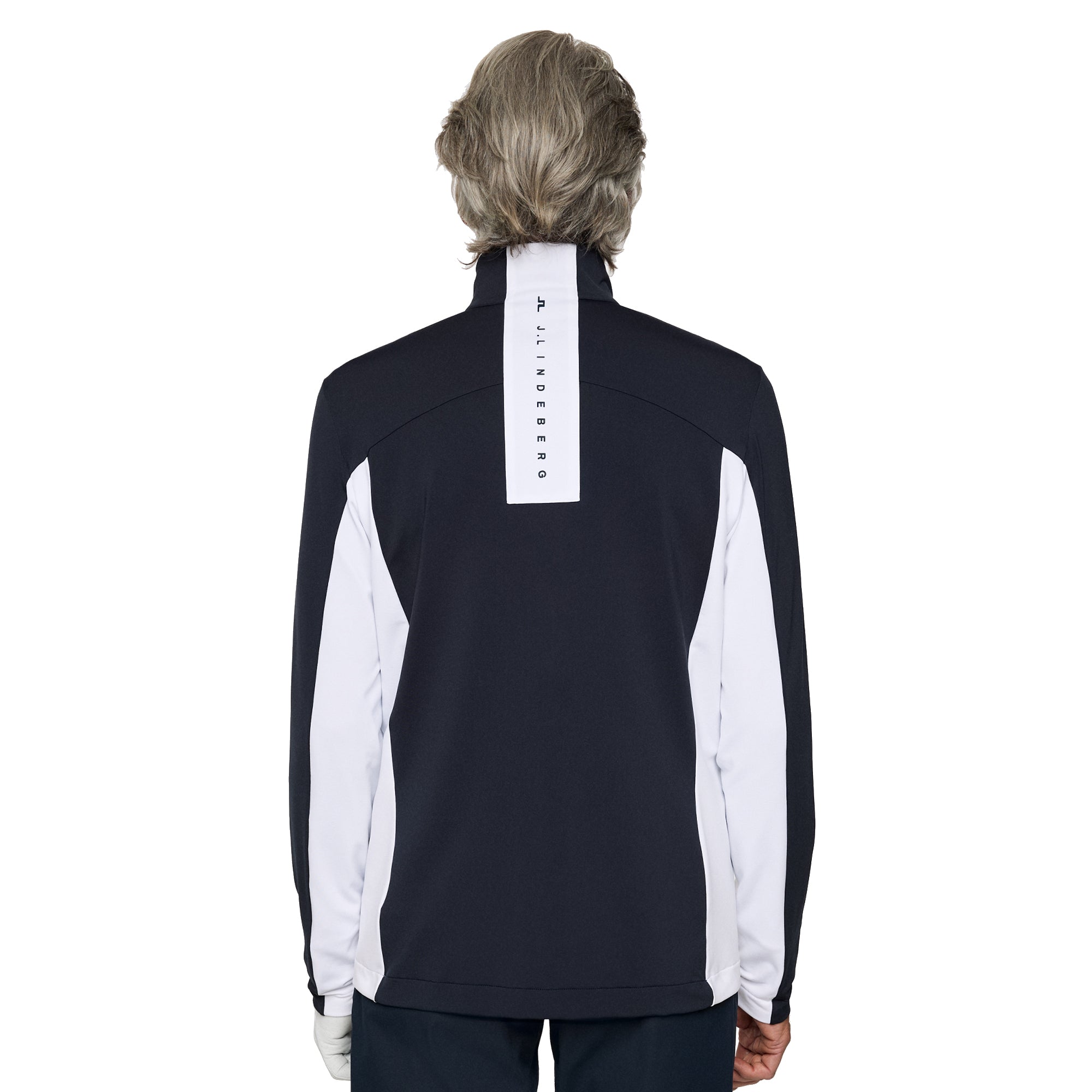 J.Lindeberg Golf Banks Mid Layer Jacket FW25 - JL Navy 6855