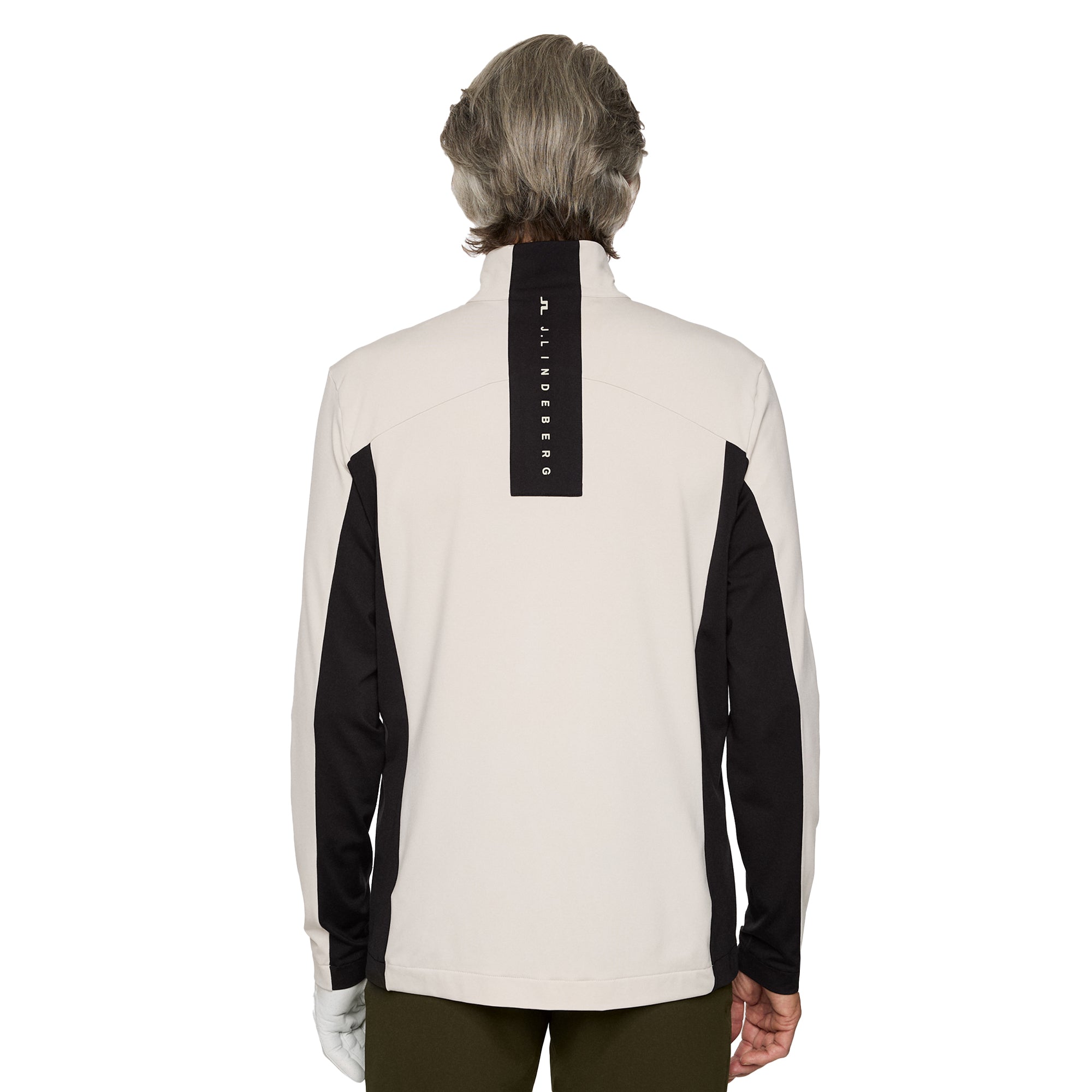 J.Lindeberg Golf Banks Mid Layer Jacket FW25 - Moonbeam U029