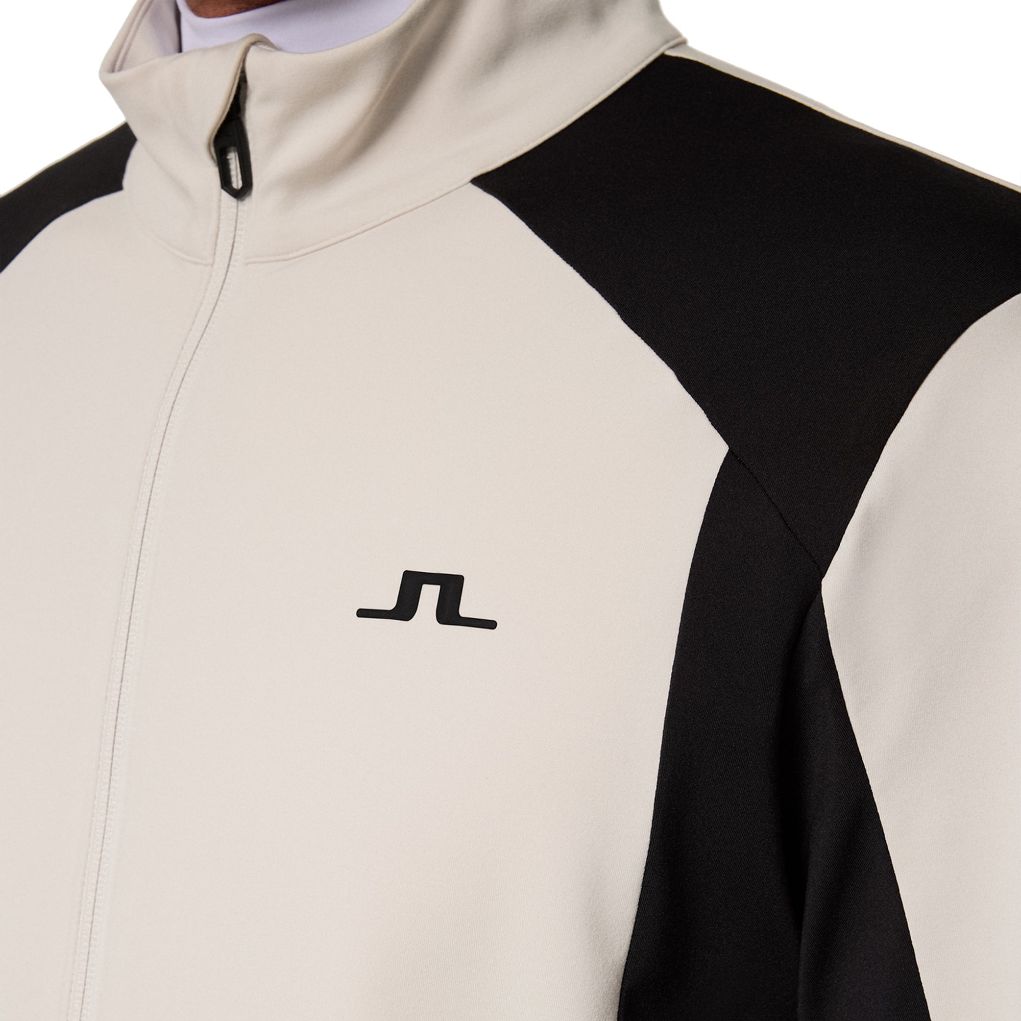 J.Lindeberg Golf Banks Mid Layer Jacket FW25 - Moonbeam U029
