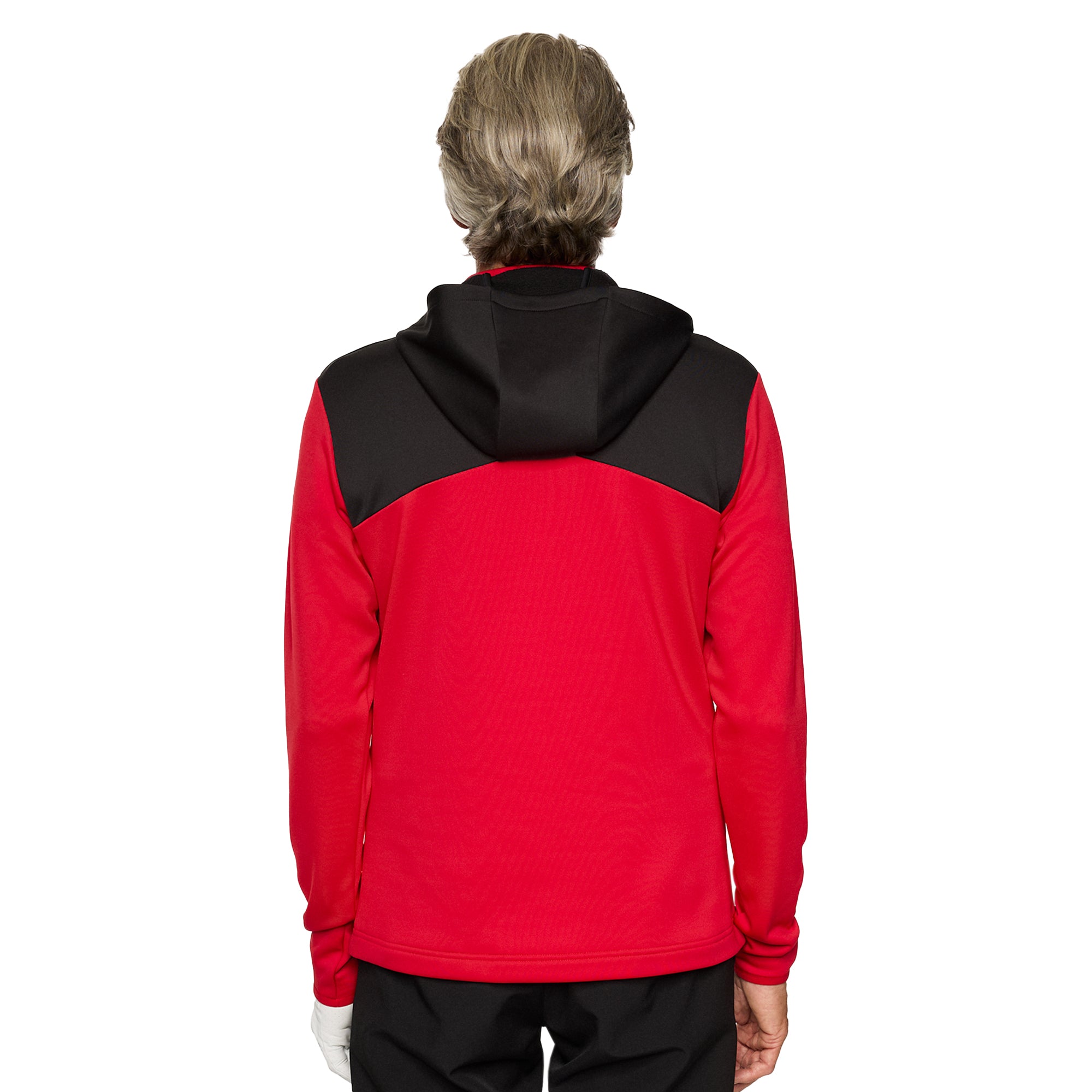 J.Lindeberg Golf Banks Zip Hoodie WH25 - Barbados Cherry G131