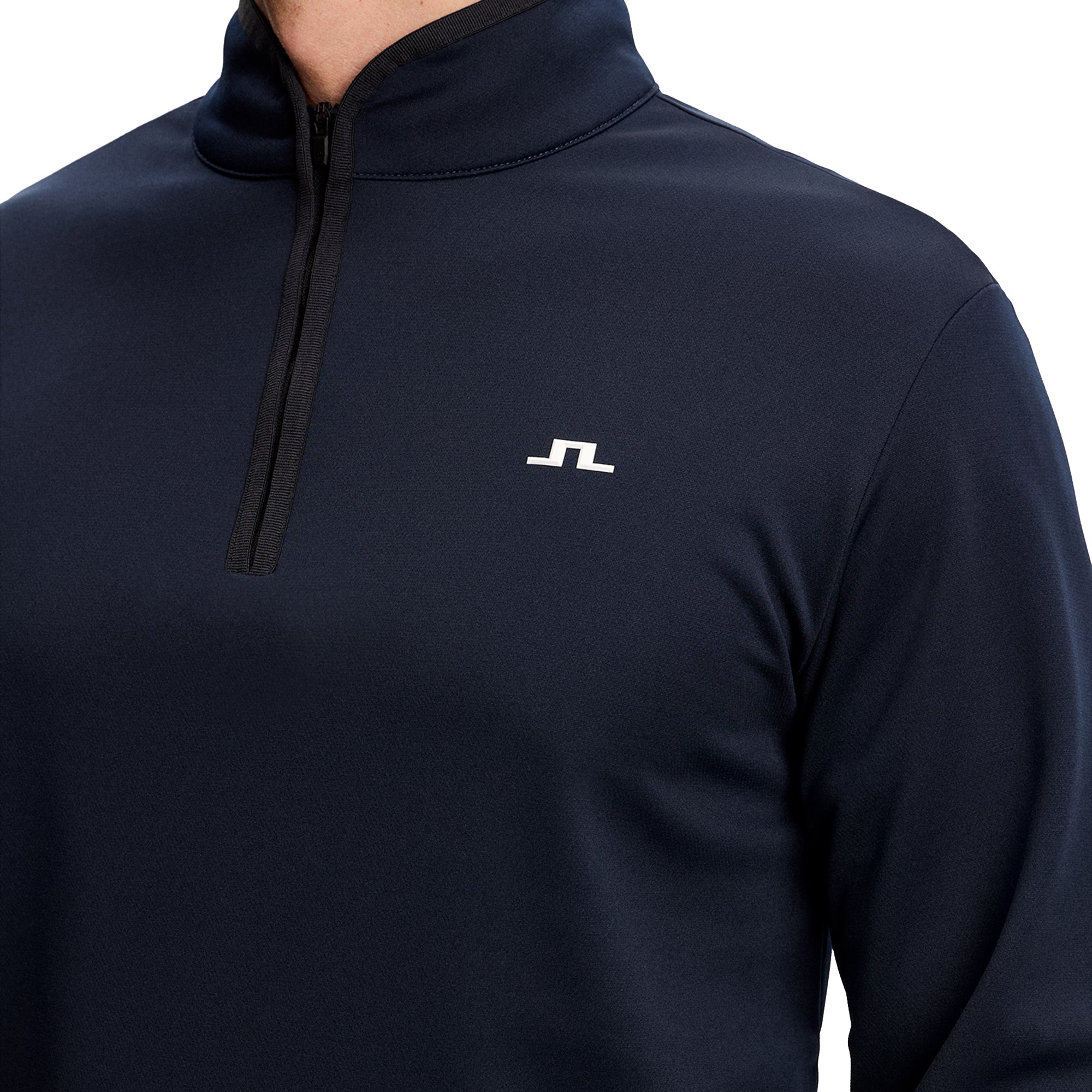 J.Lindeberg Golf Clide Mid Layer SS26 - JL Navy 6855 - GMJS15005