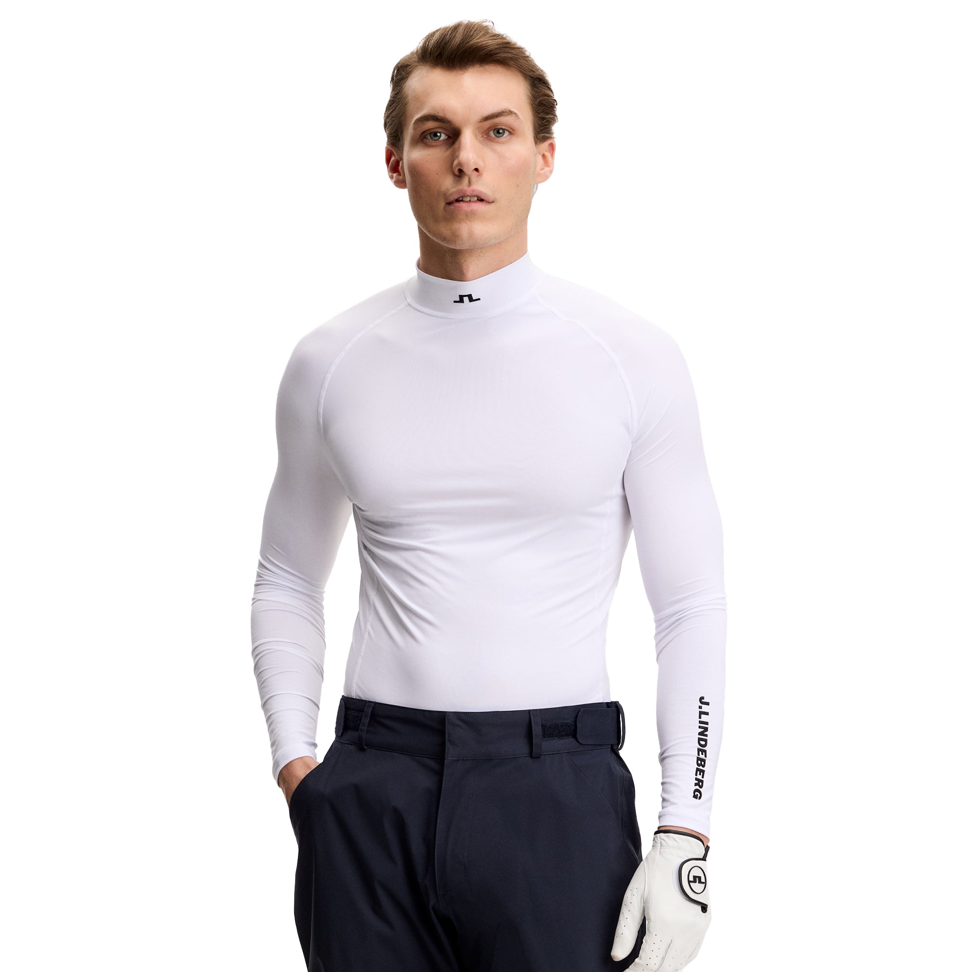 J.Lindeberg Golf Ello Compression Baselayer NOOS - White 0000