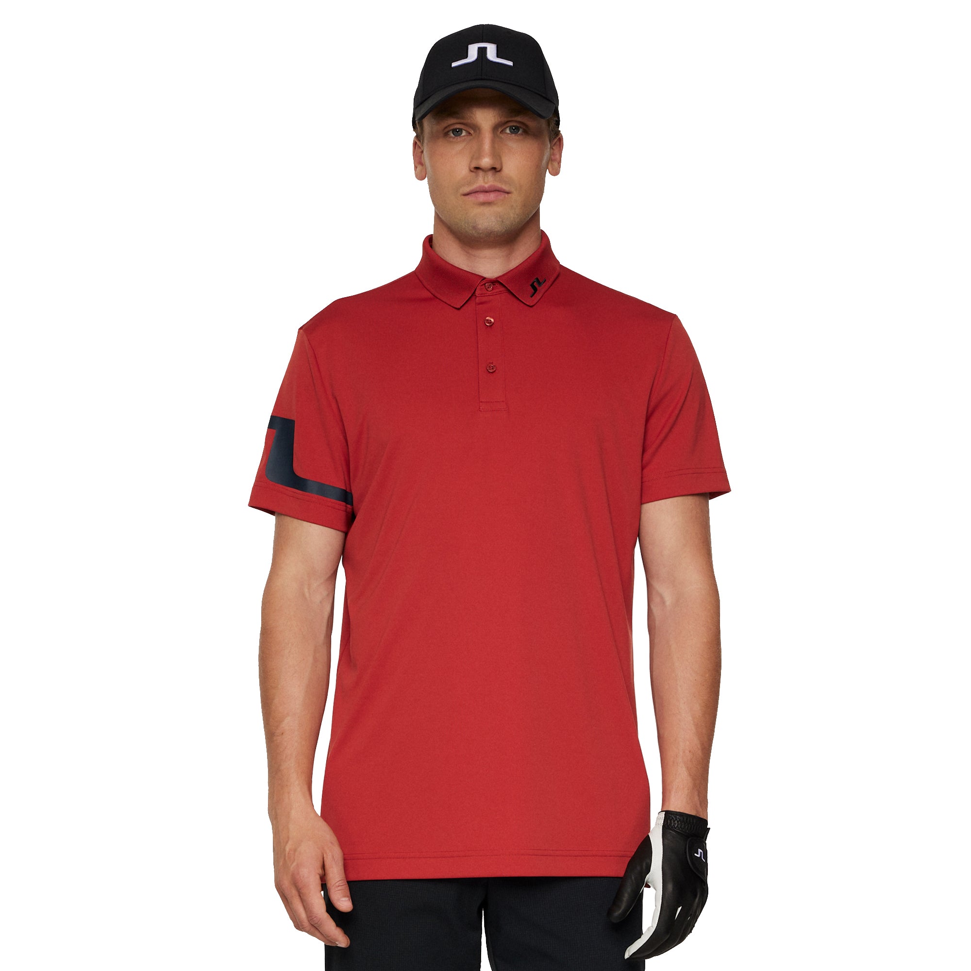 J.Lindeberg Golf Heath Polo Shirt FW25 - Bossa Nova G029