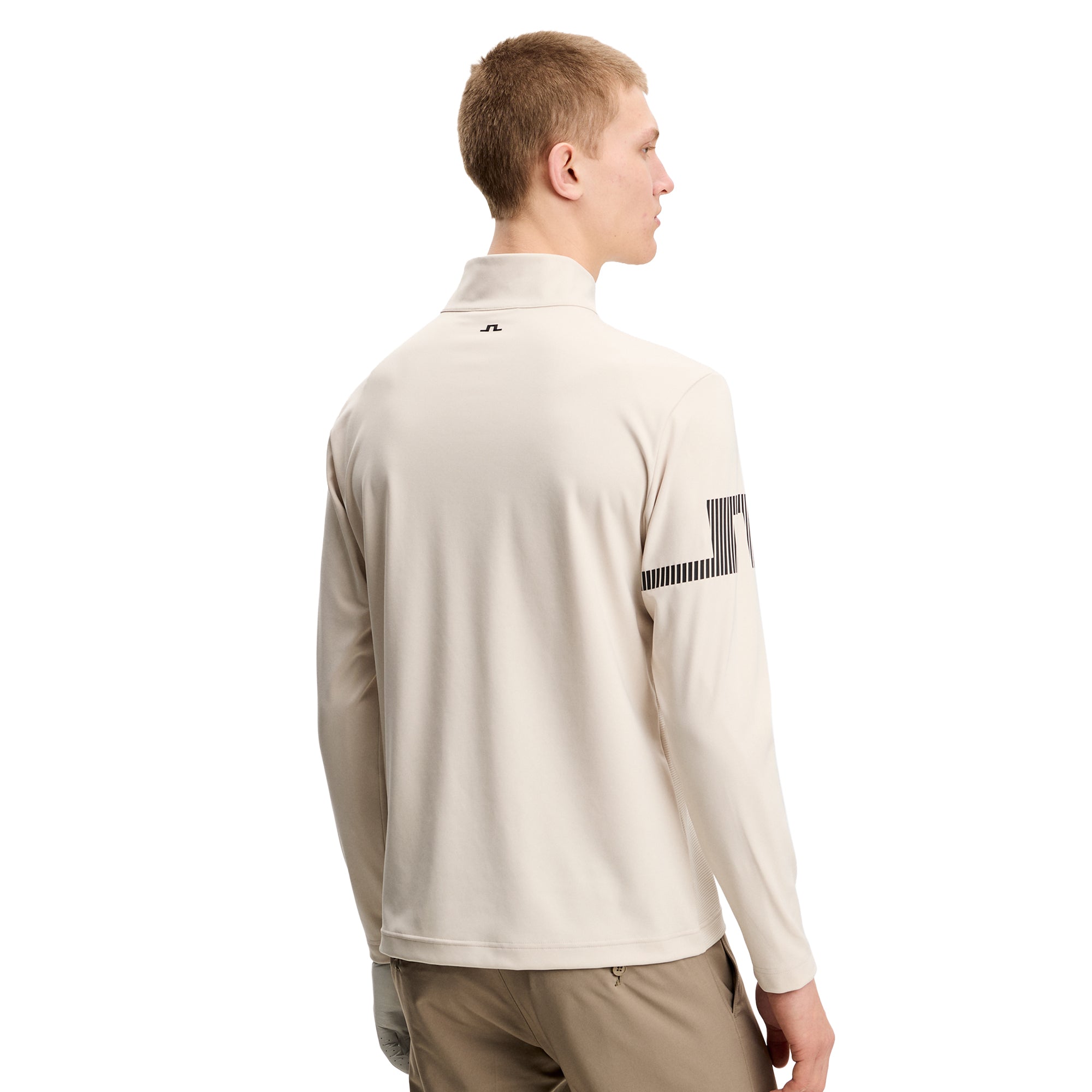 J.Lindeberg Golf Heath Strike Mid Layer SS26 - Moonbeam U029