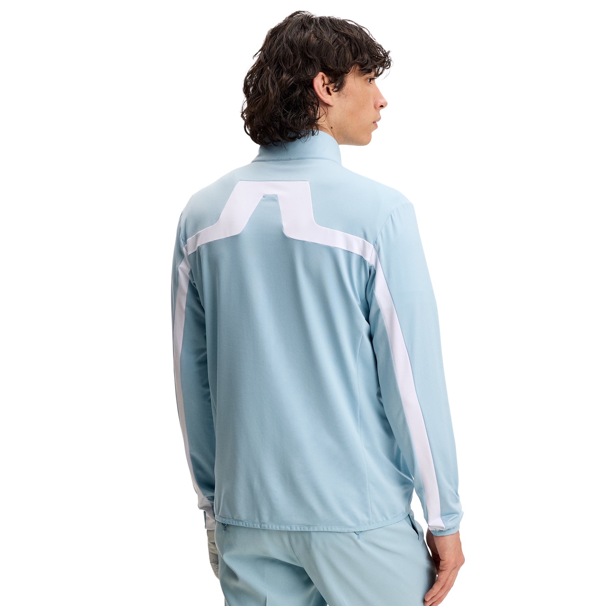 J.Lindeberg Golf Jarvis Mid Layer Jacket SS26 - Forget Me Not O127