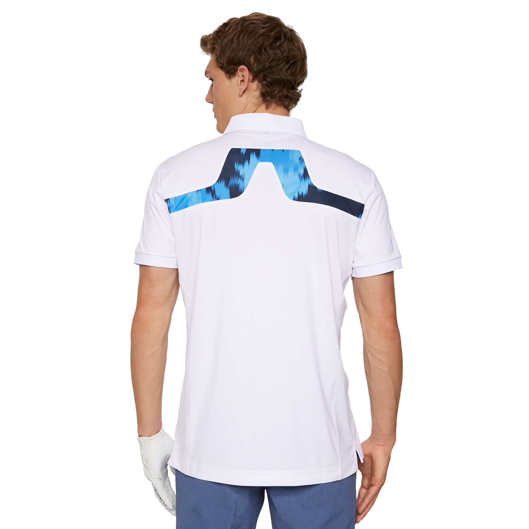 Golf KV Print Polo Shirt FW25 White 0000 GMJT13351