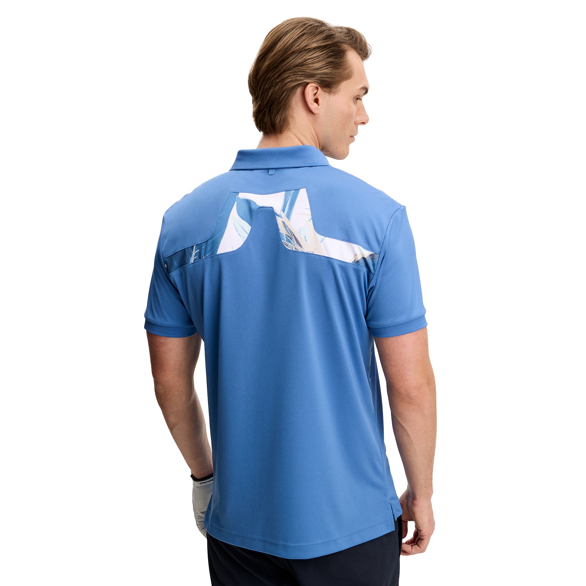 #FR2 GOLF シャツ J.Lindeberg Golf KV Print Polo Shirt SS26 - Federal Blue O228