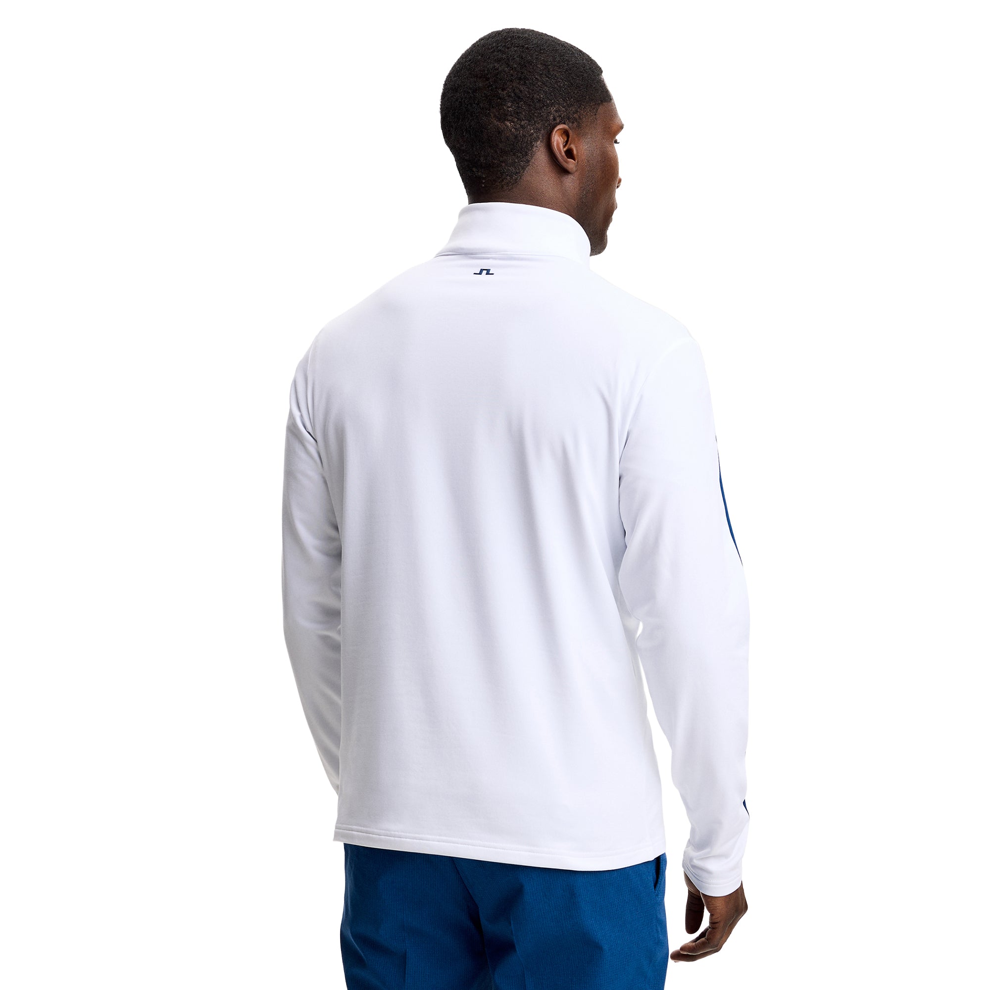 J.Lindeberg Golf Keaton Mid Layer SH26 - White 0000 - GMJS16198