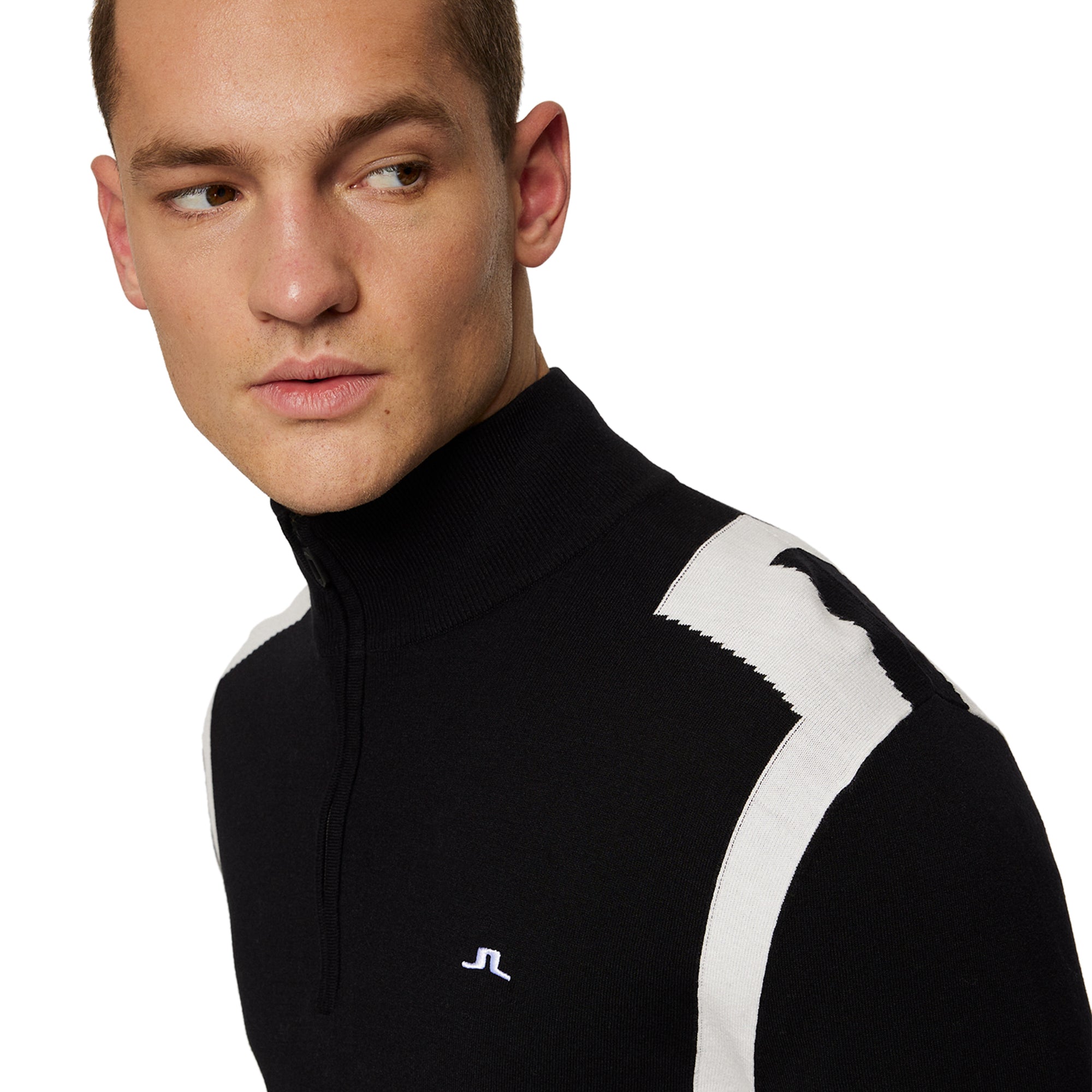 J.Lindeberg Golf Kendrick Knitted Zip Neck Sweater SS25