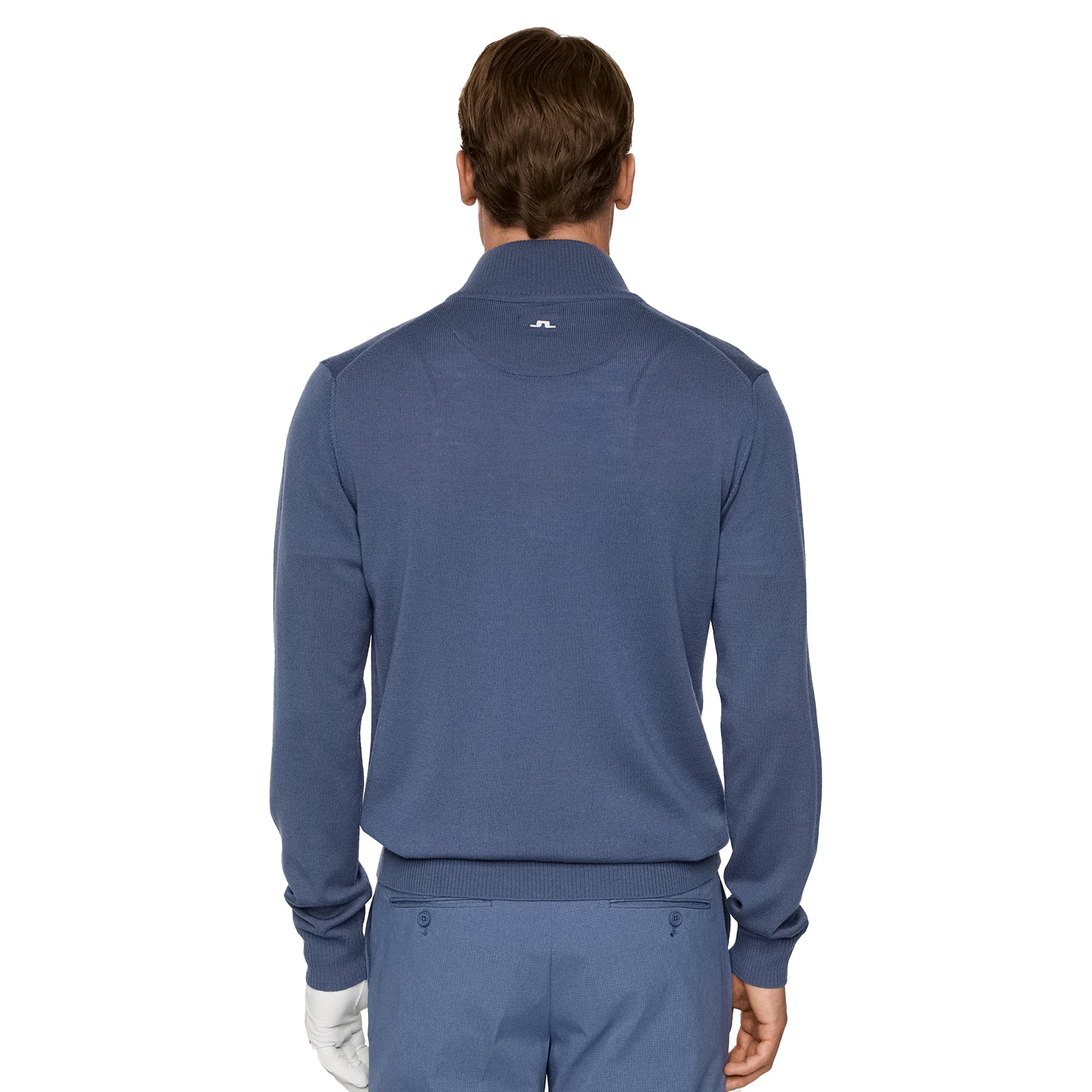 J.Lindeberg Golf Kian Knitted Zip Neck Sweater FW25