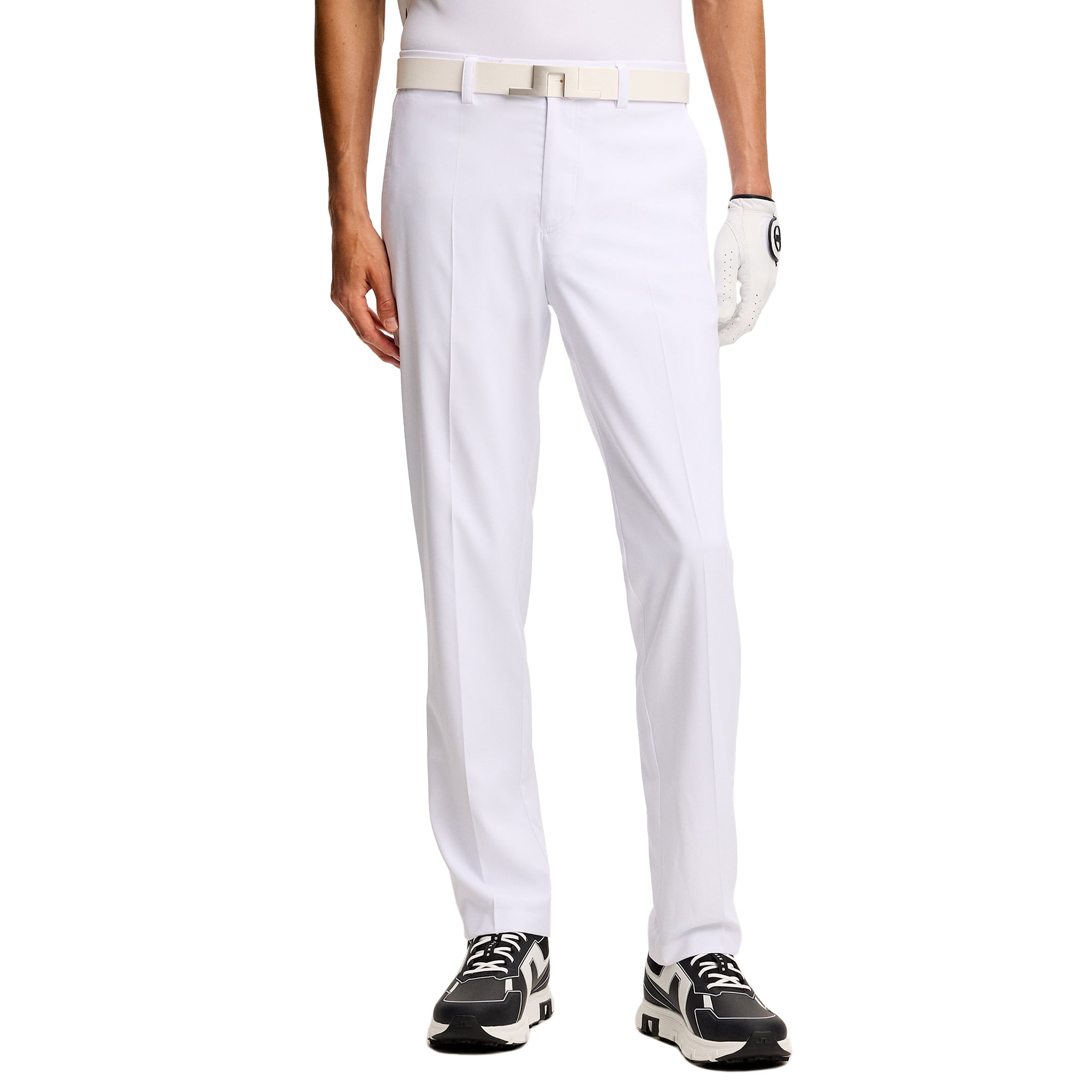 J.Lindeberg Golf Mitch Trousers SS26 - White 0000 - GMPA15496-0000