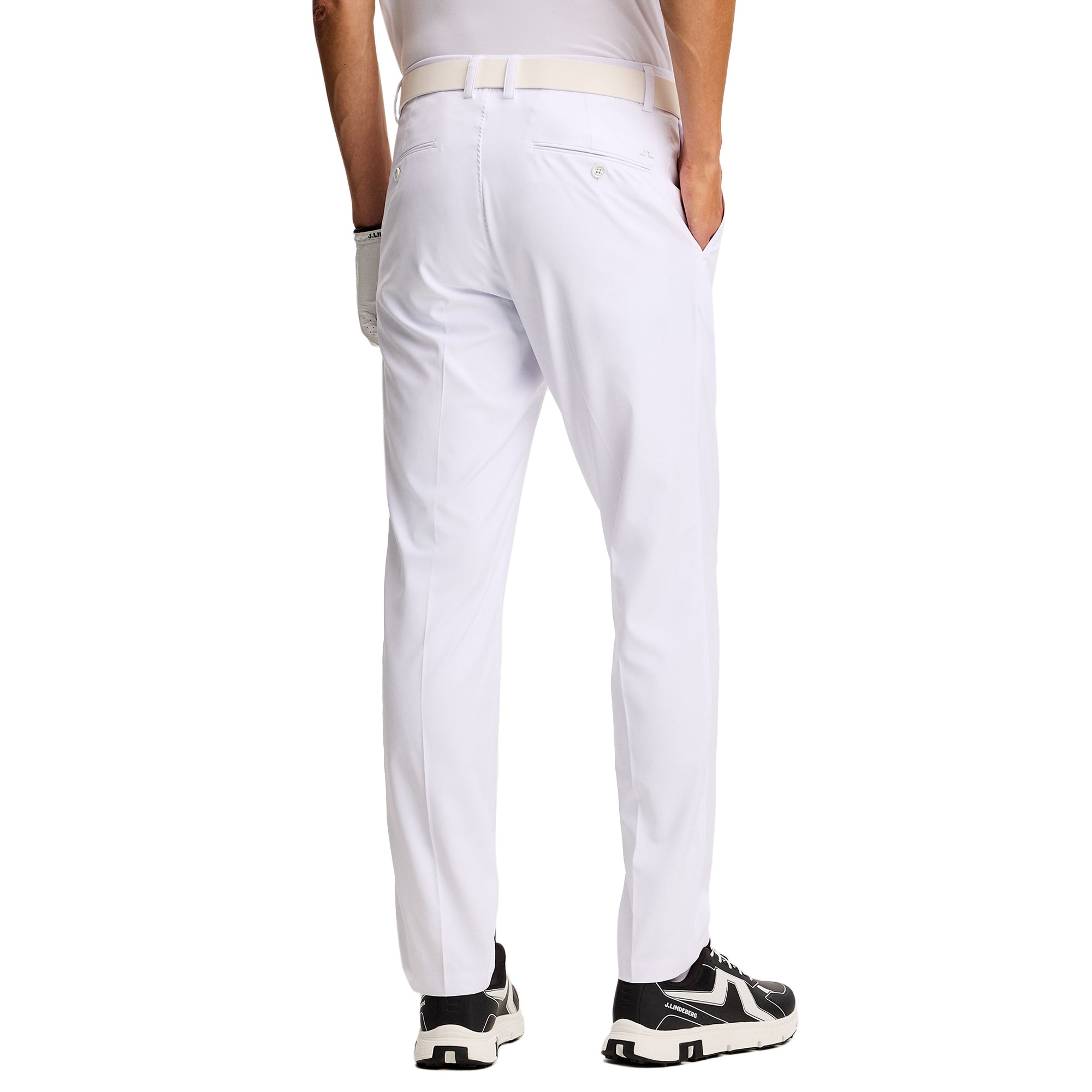 J.Lindeberg Golf Mitch Trousers SS26 - White 0000 - GMPA15496-0000 J.Lindeberg Golf Mitch Trousers SS26 - White 0000 - GMPA15496-0000