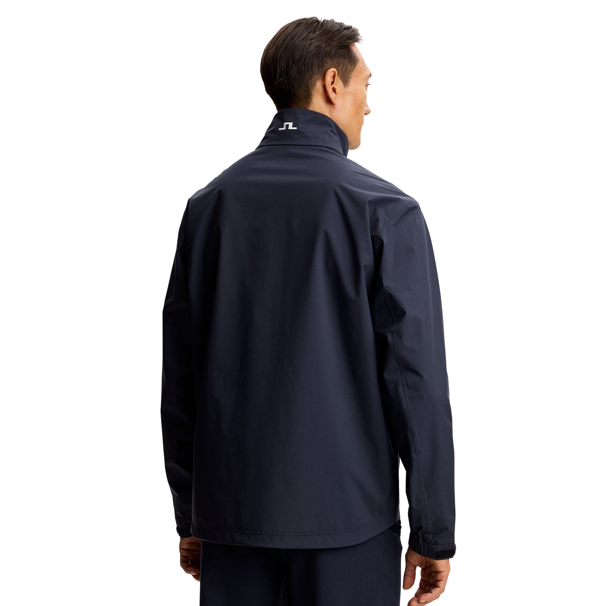 J.Lindeberg Golf Shay Rain Jacket SS26 - JL Navy 6855 - GMOW14435