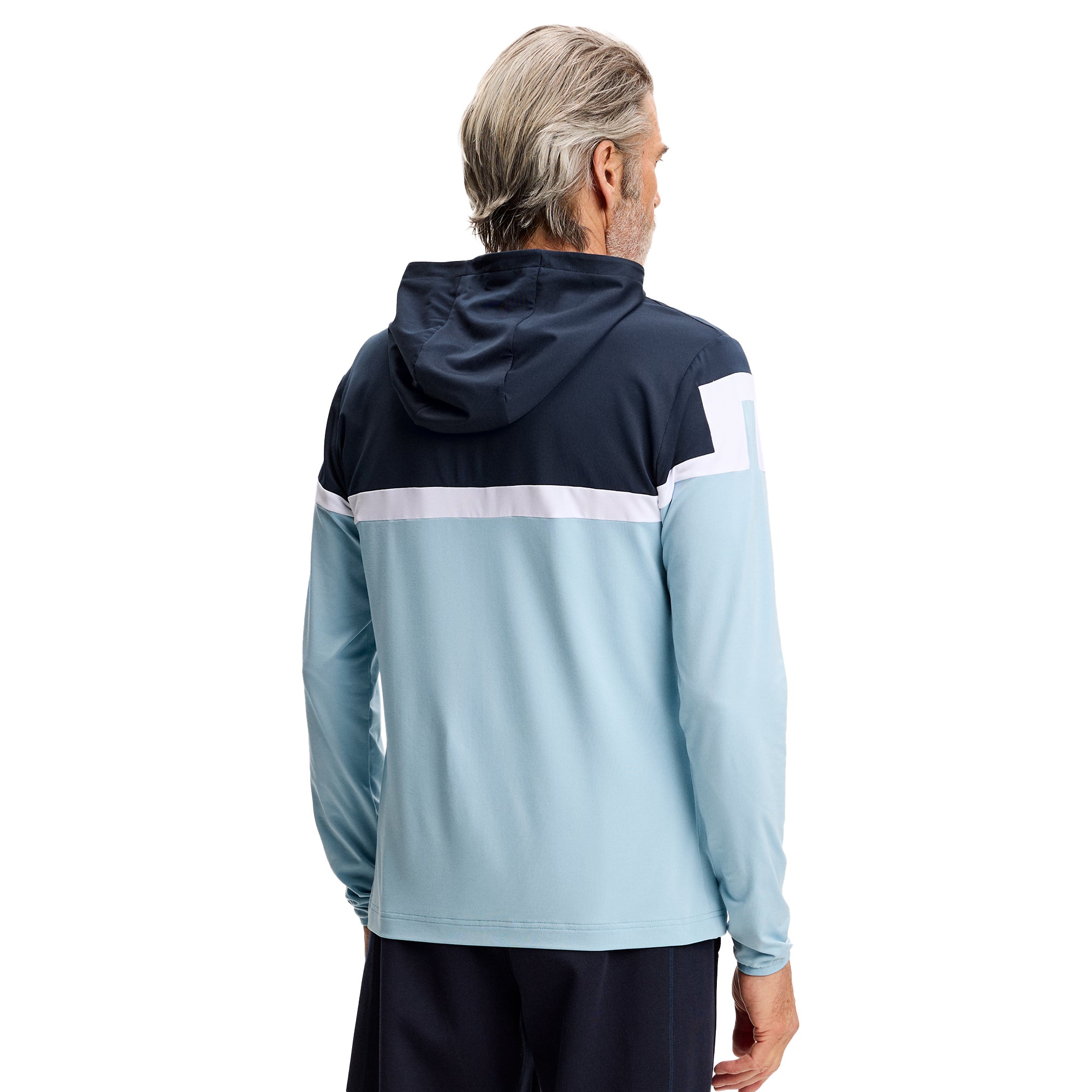 J.LINDEBERG パーカー J.Lindeberg Golf Sole Zip Hoodie - JL Navy 6855 - GMJS14703-6855