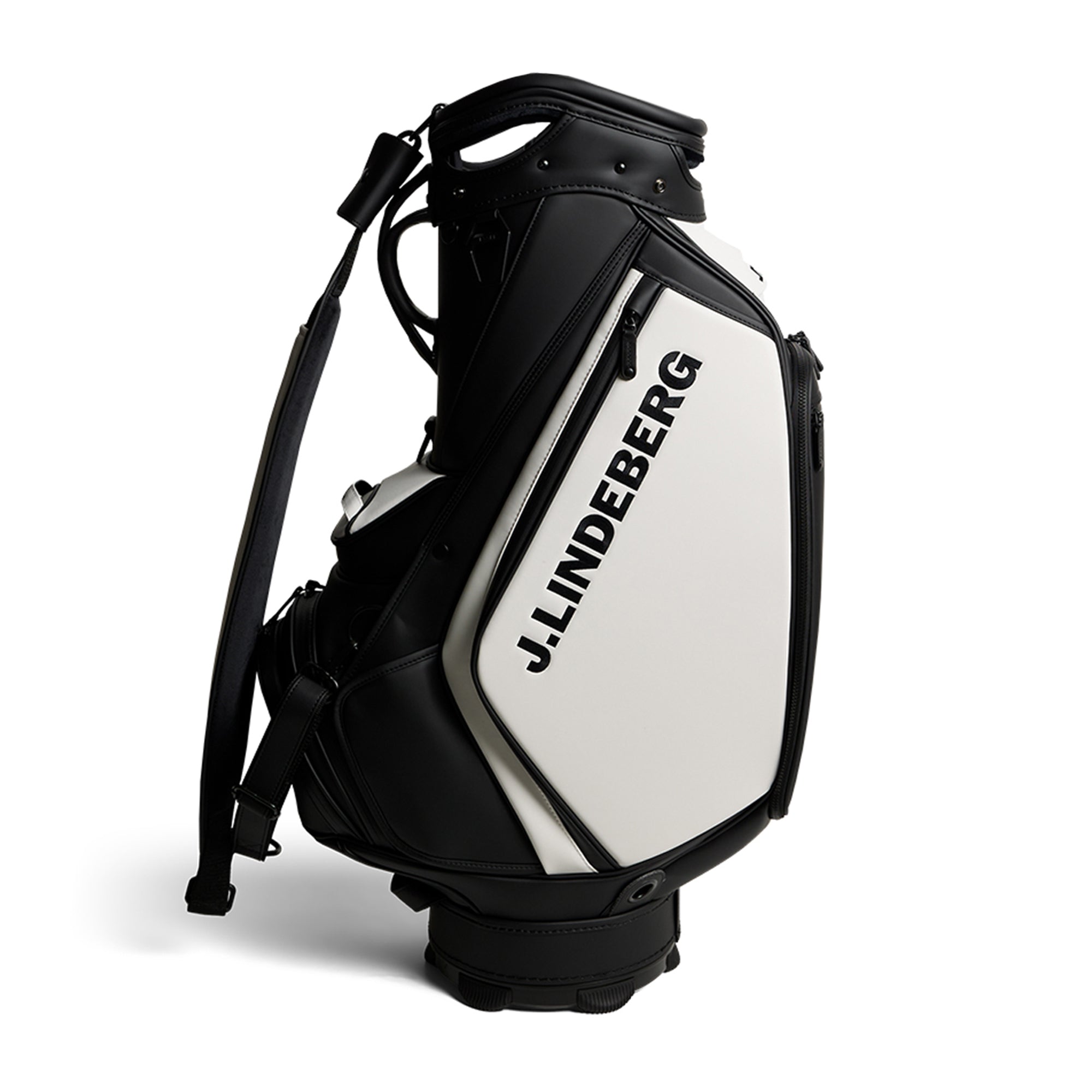 J.Lindeberg Golf Staff Bag SS26 - Black 9999 - GUAC14616-9999