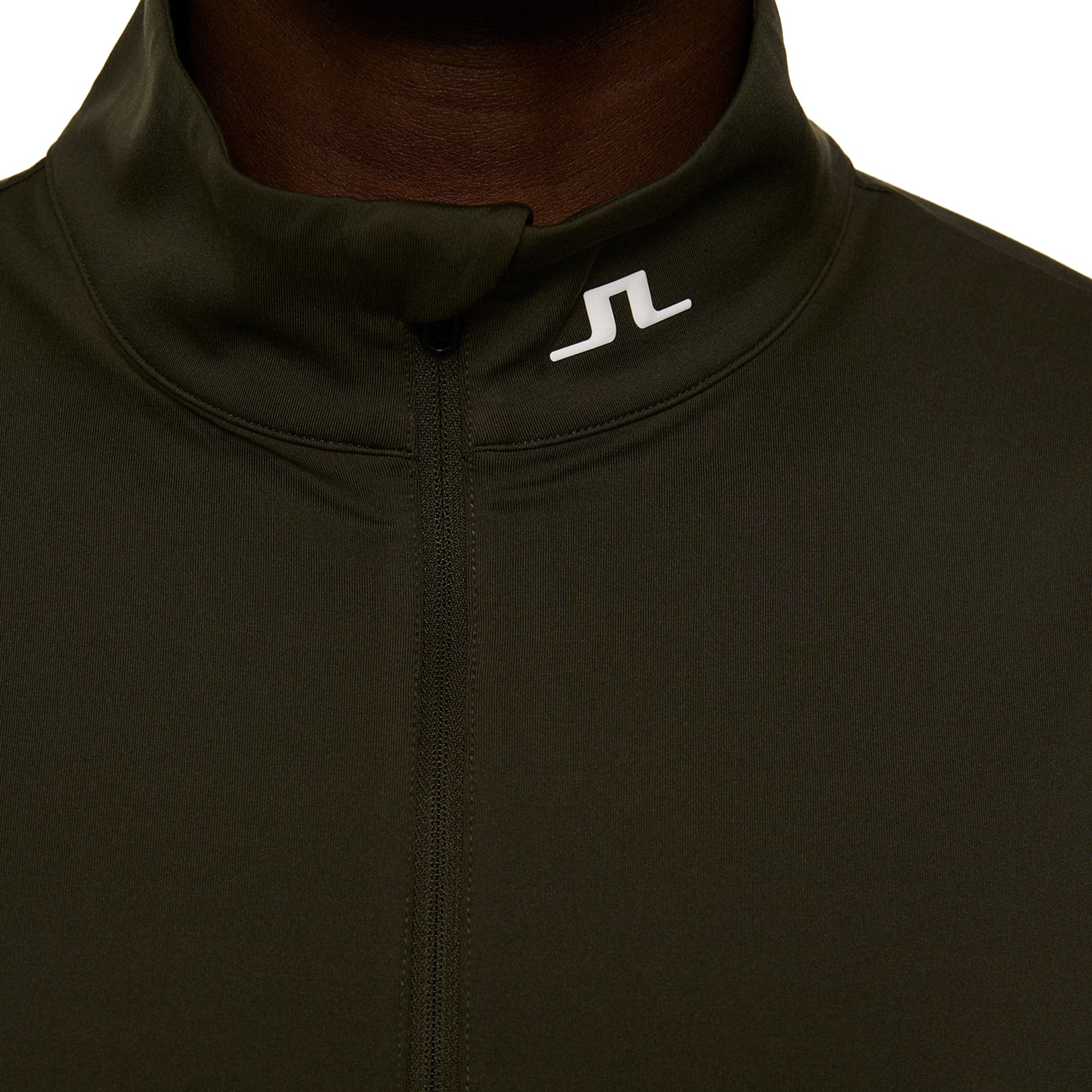 J.Lindeberg Golf Tour Tech Mid Layer FW25 - Forest Green M354