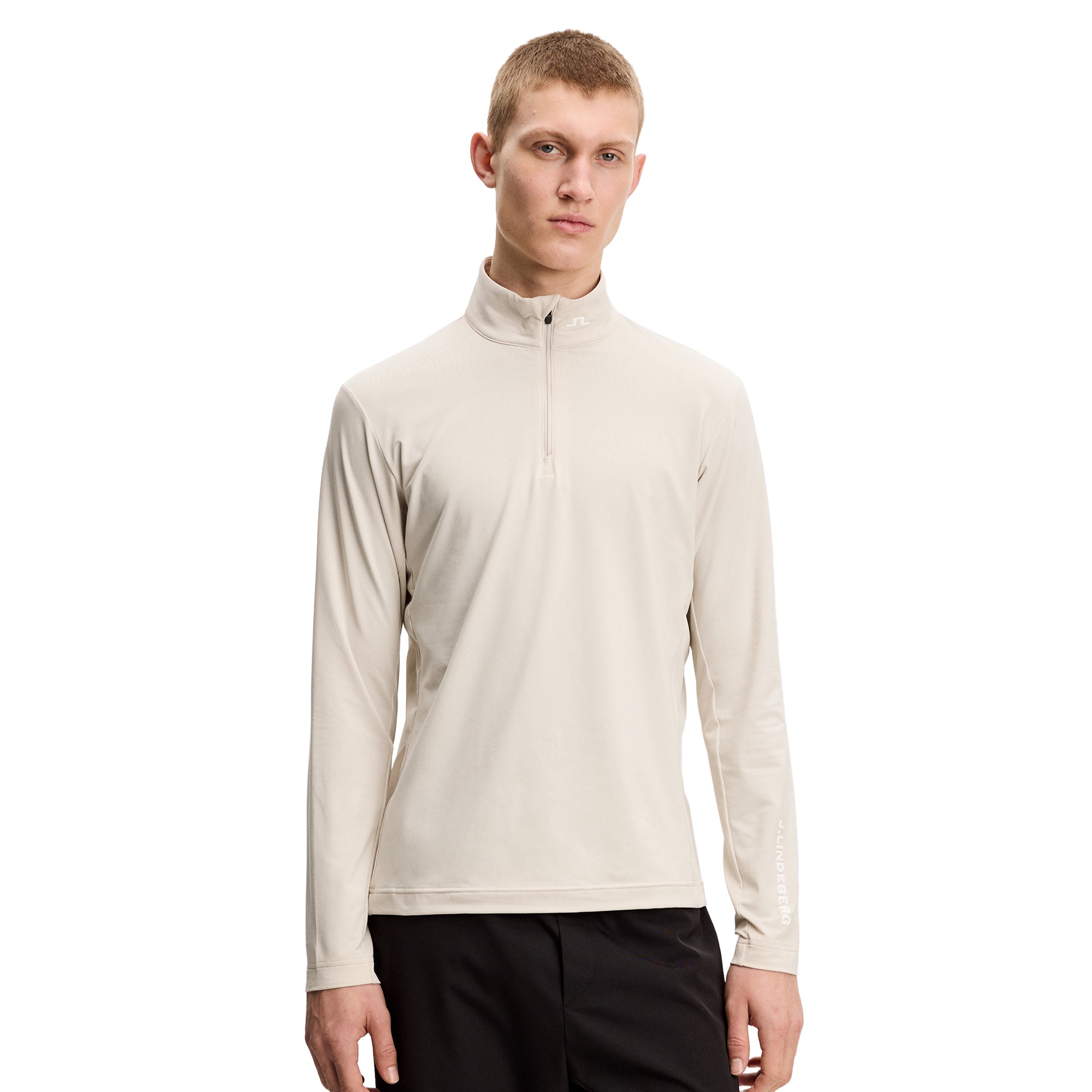 J.Lindeberg Golf Tour Tech Mid Layer SS26 - Moonbeam U029