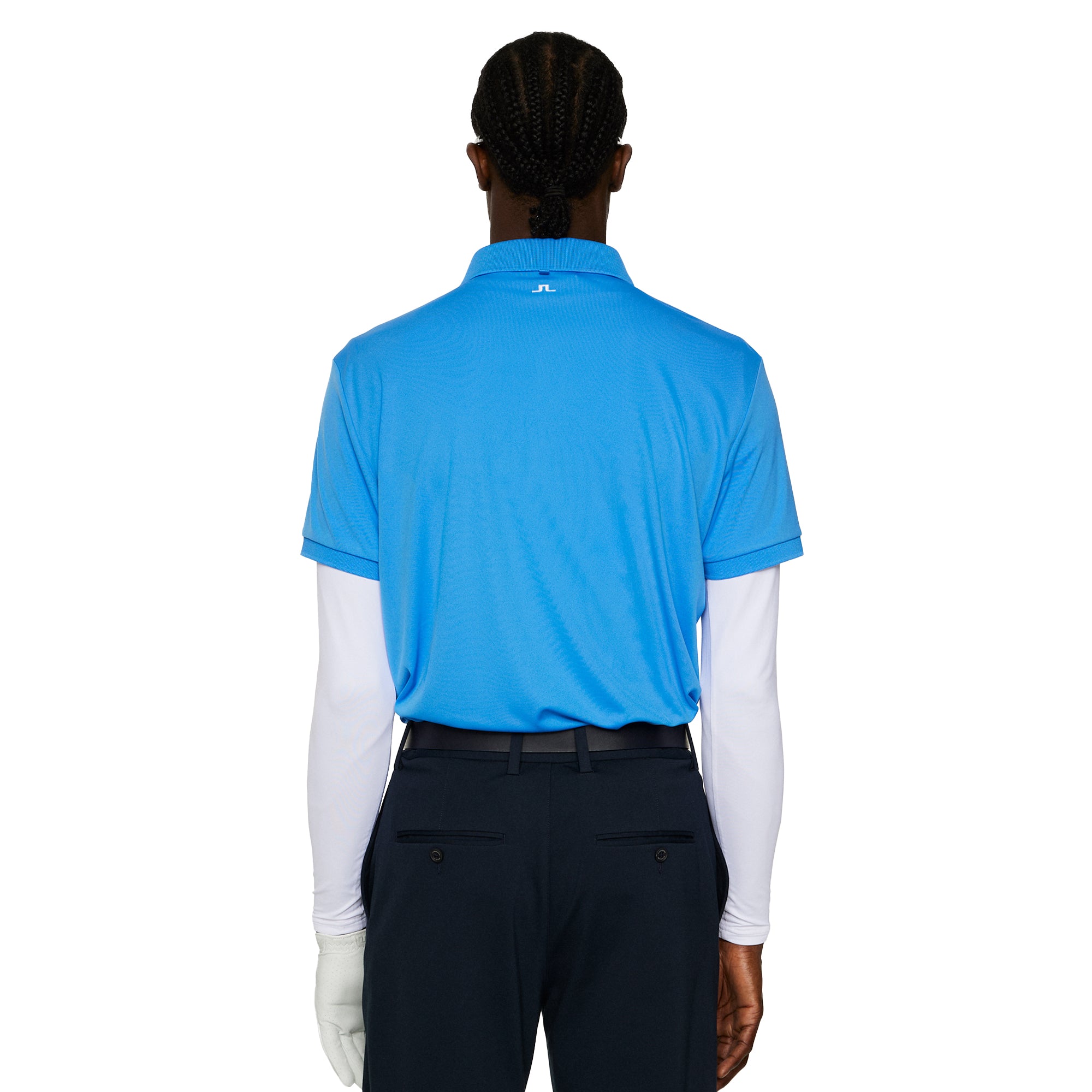【M】22 F.C.R.B. S/S TEAM POLO LIGHT BLUE UA Men's Team Tipped Polo
