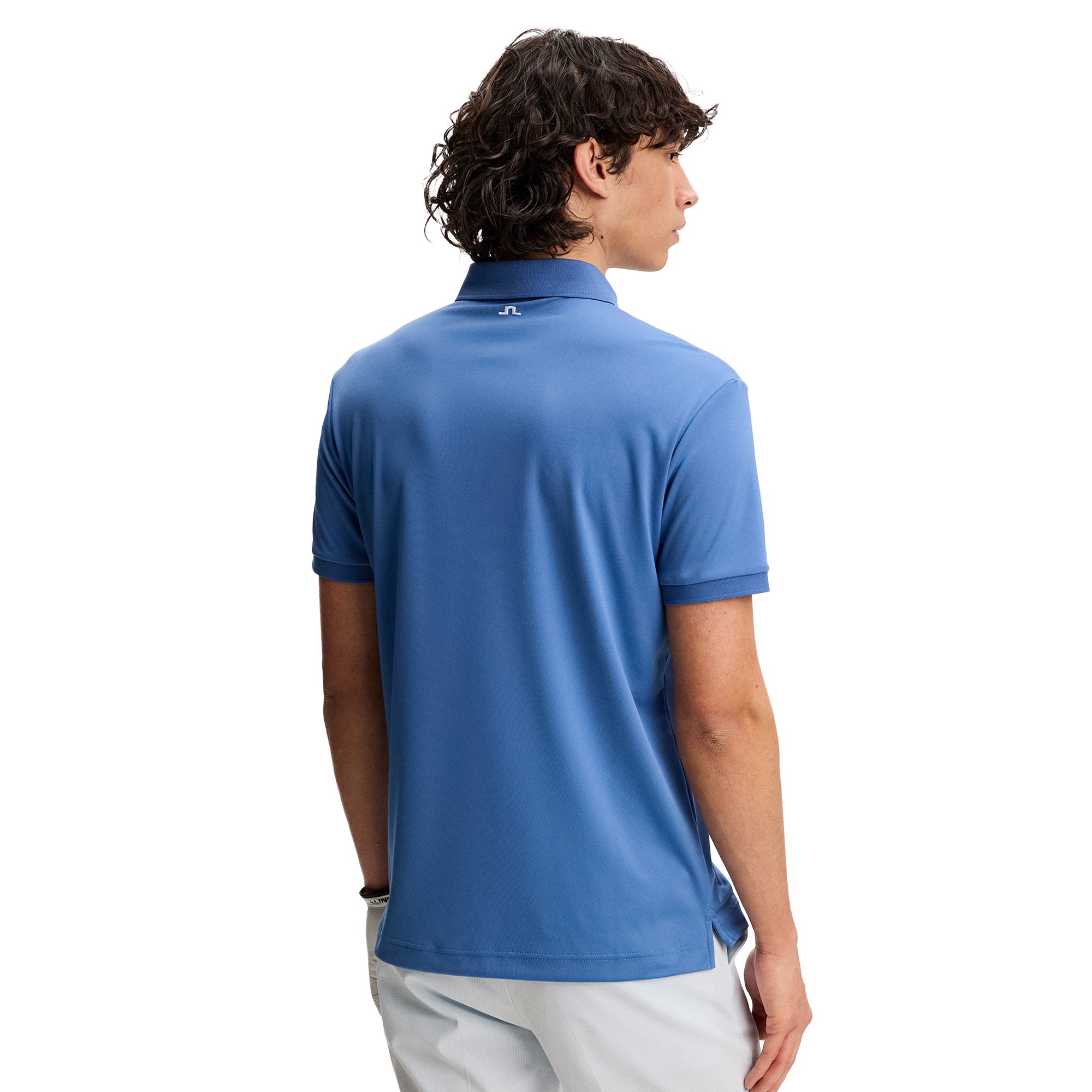J.Lindeberg Golf Tour Tech Polo Shirt SS26 - Federal Blue O228
