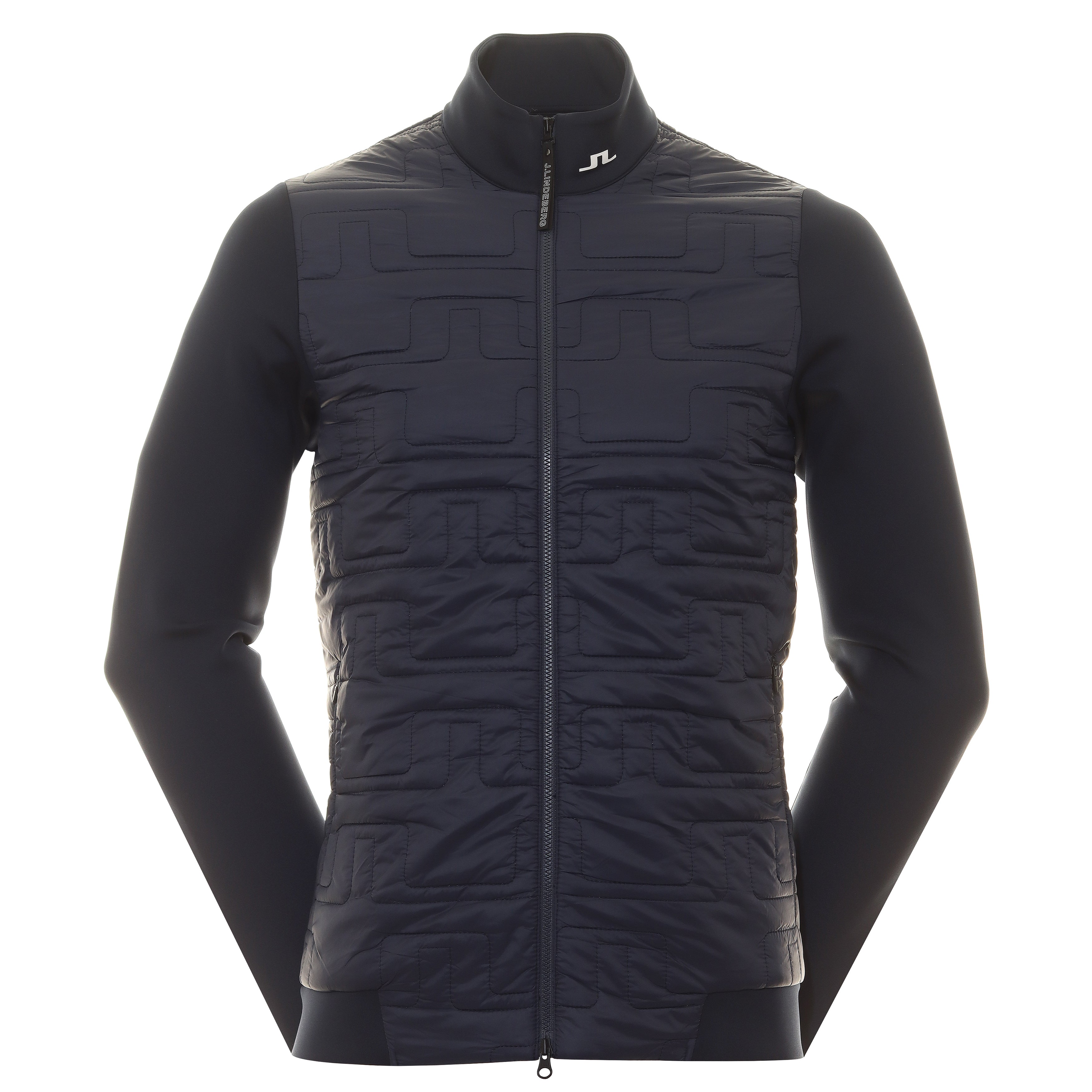 J.Lindeberg Quilt Hybrid Jacket AMOW09065 JL Navy 6855 Function18