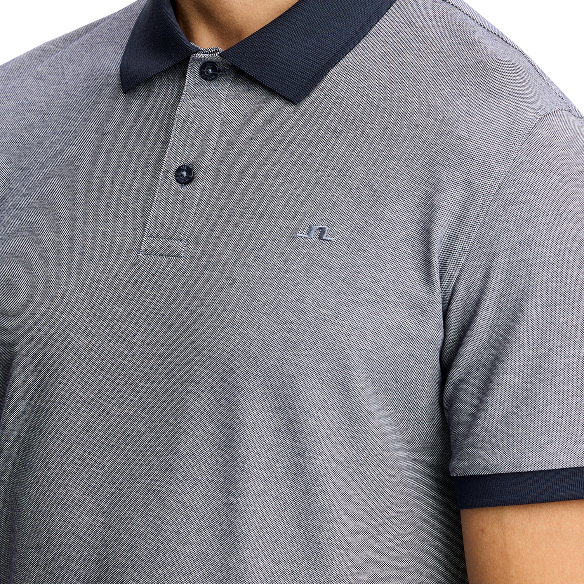 J.Lindeberg Verse Polo Shirt - JL Navy Melange O414 - BMJT15738