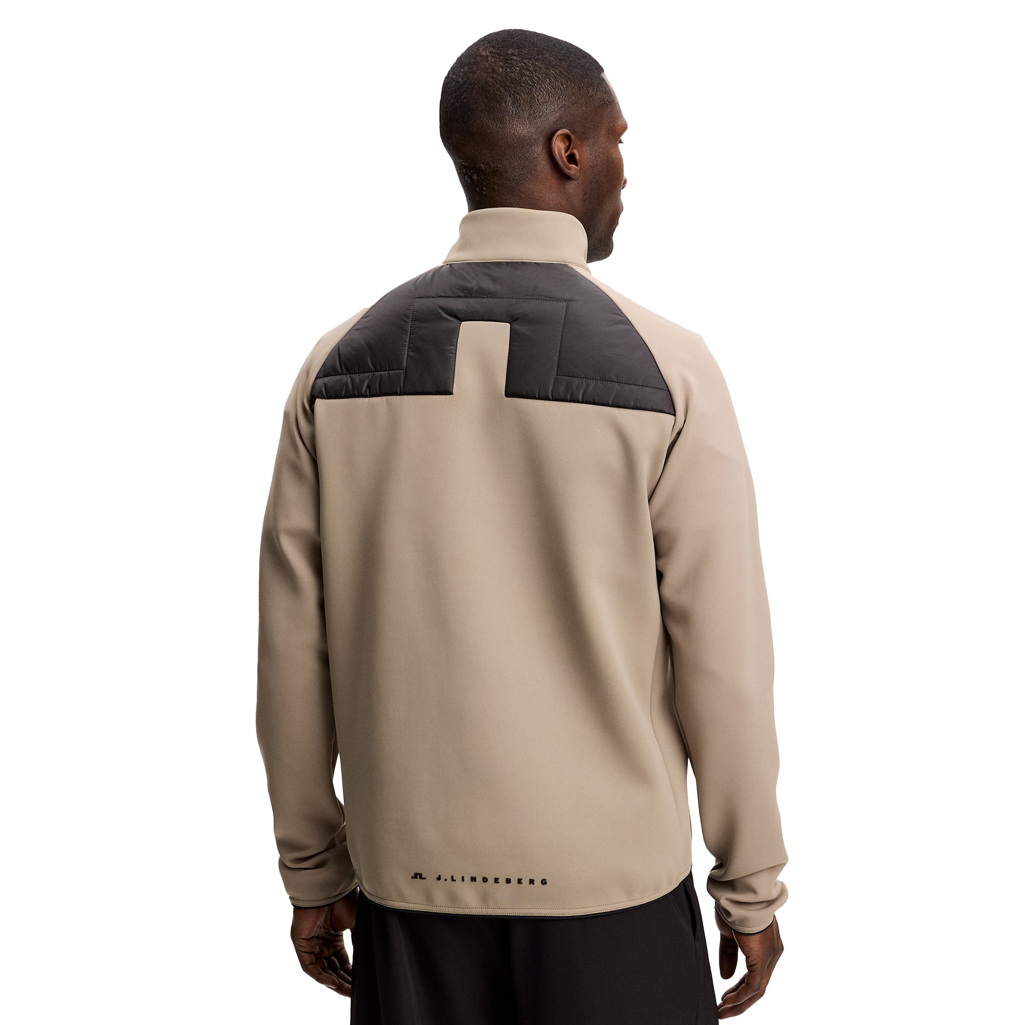 J.Lindeberg Golf Heyden Quilt Hybrid Jacket SS26 - Brindle U144