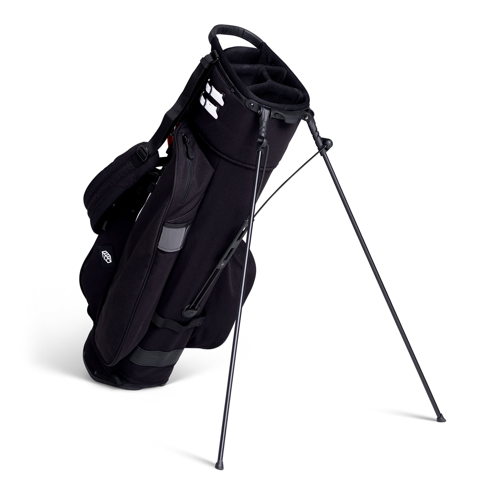 Jones Utility Trouper R 3.0 Stand Golf Bag - Black/Red - UT244