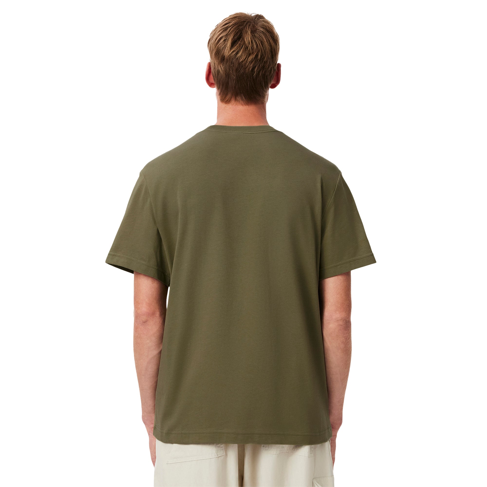 Lacoste｜ (Cotton T-shirt With Breast Pocket (TH2827-166 Cotton T-shirt with Breast Pocket - Men's t-shirts - New In