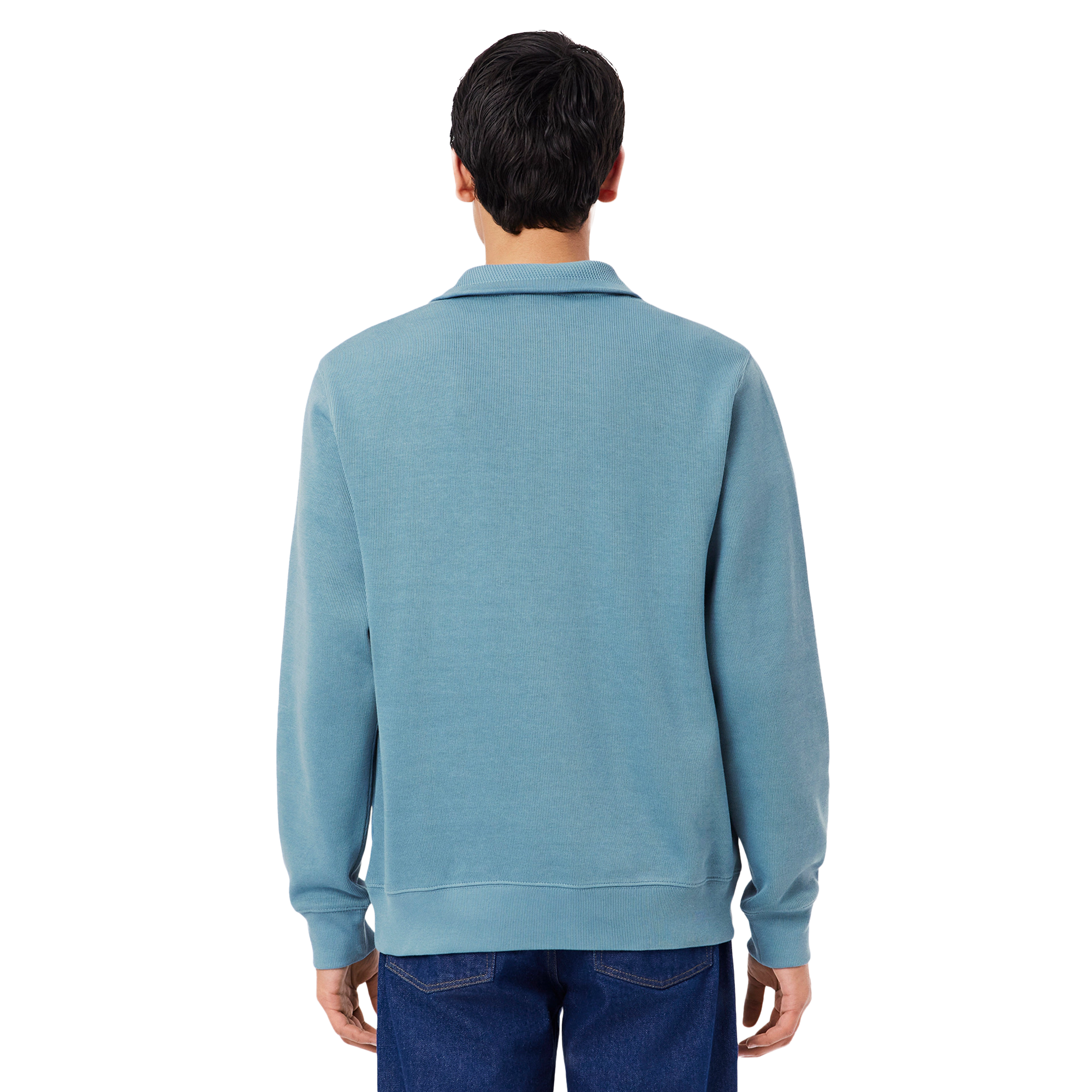 Lacoste Classic 1/2 Zip Sweater - Blue HD9 - SH1927-HD9